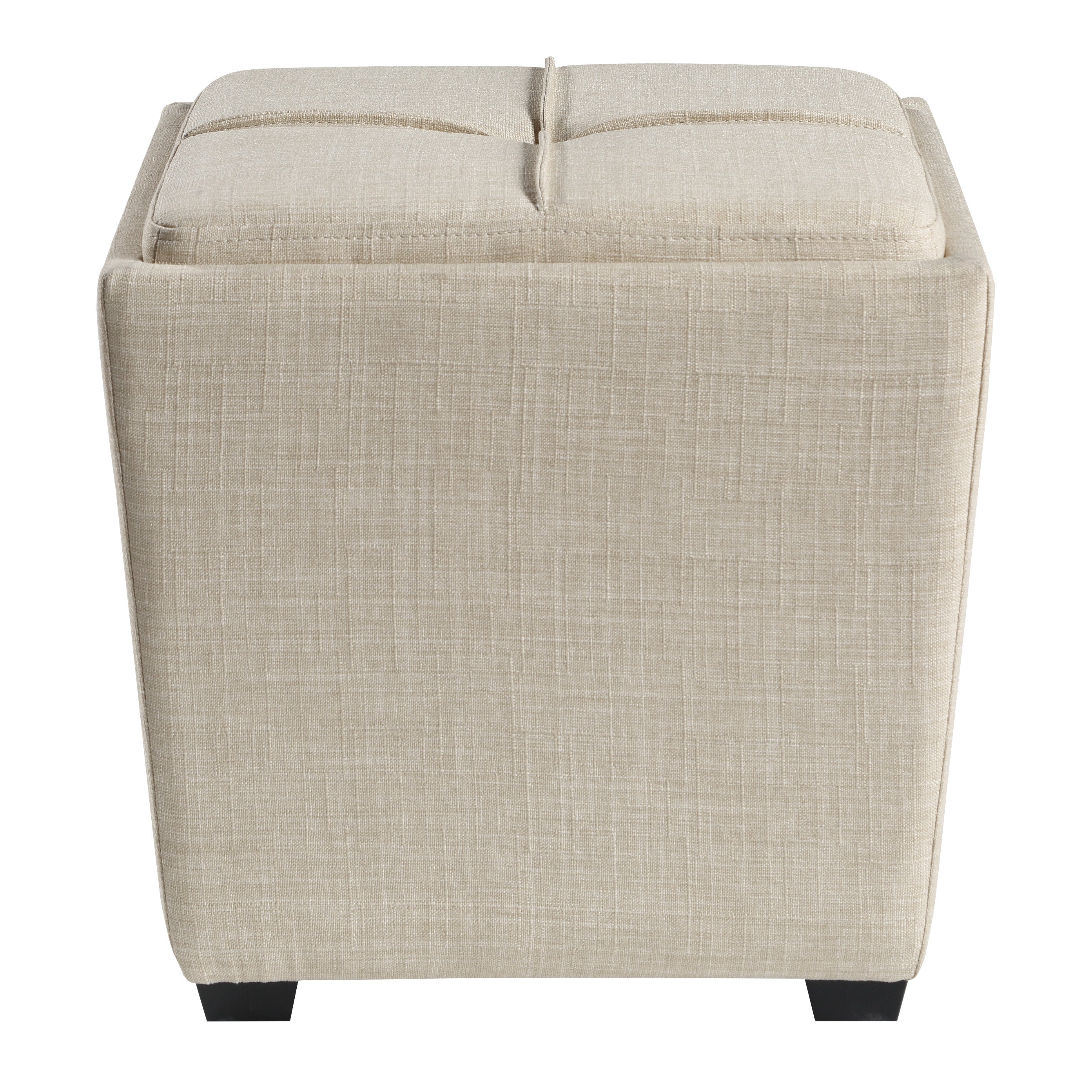 Rockford Storage Ottoman - Cream