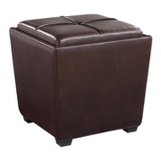 Rockford Storage Ottoman - Cocoa