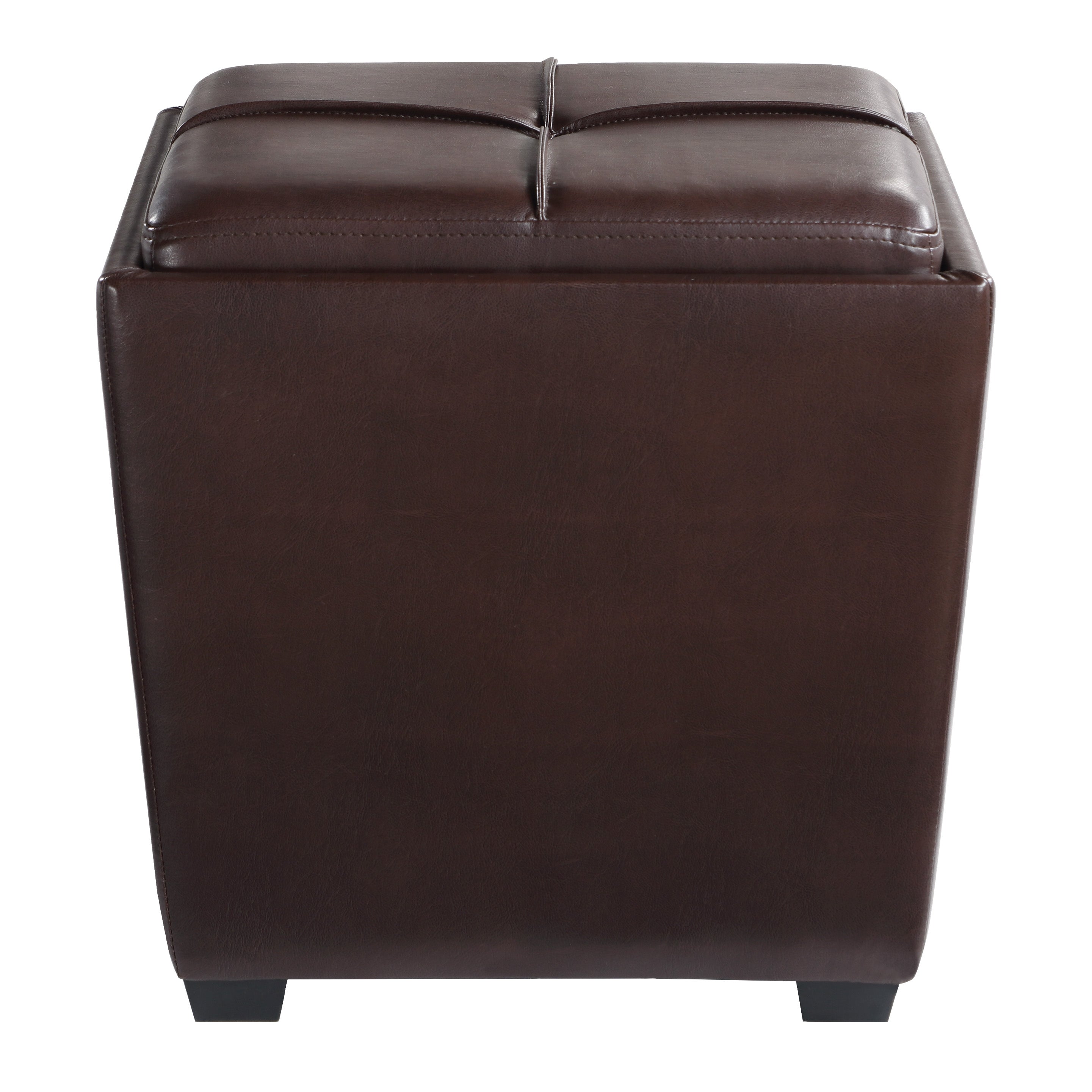 Rockford Storage Ottoman - Cocoa