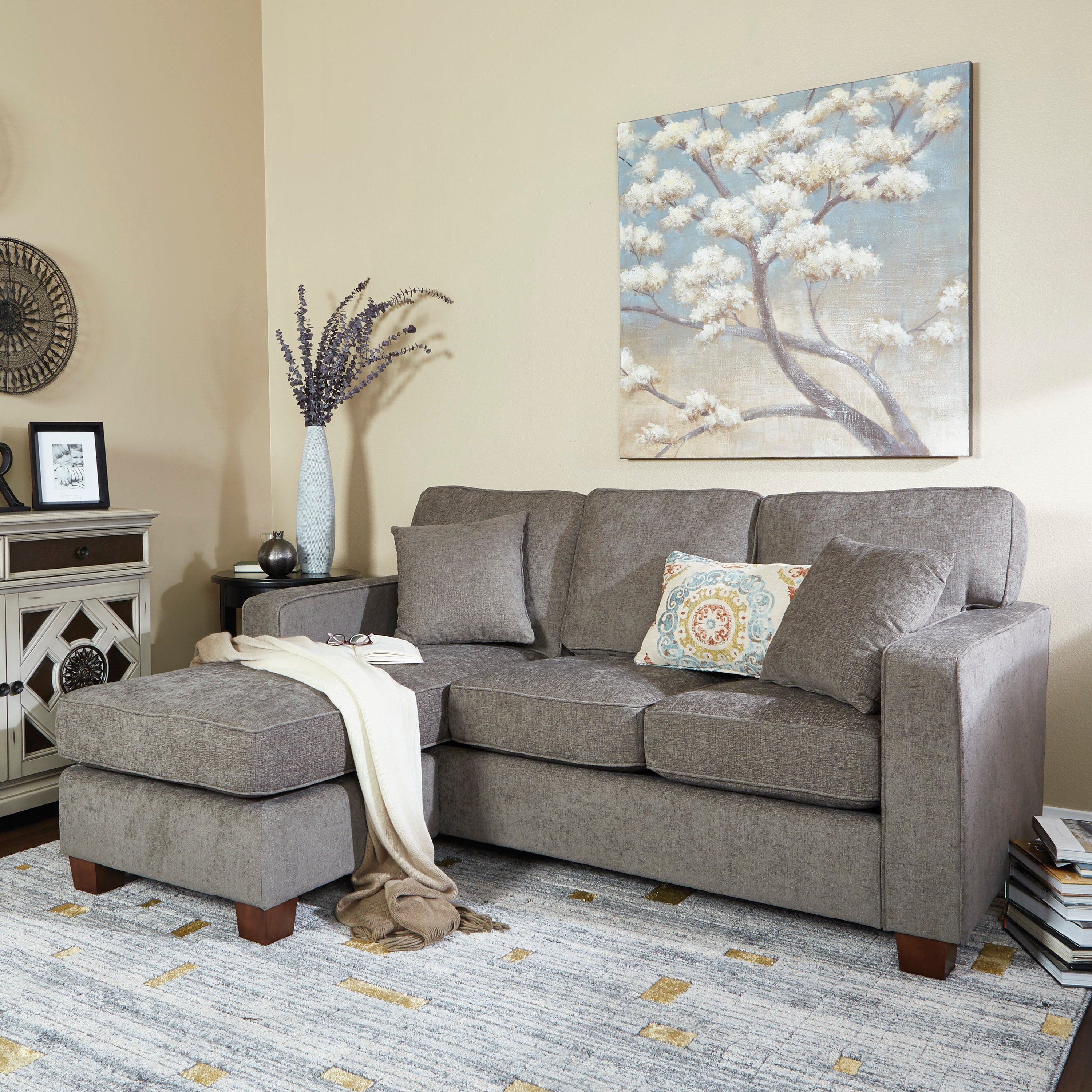 Russell Sectional - Taupe