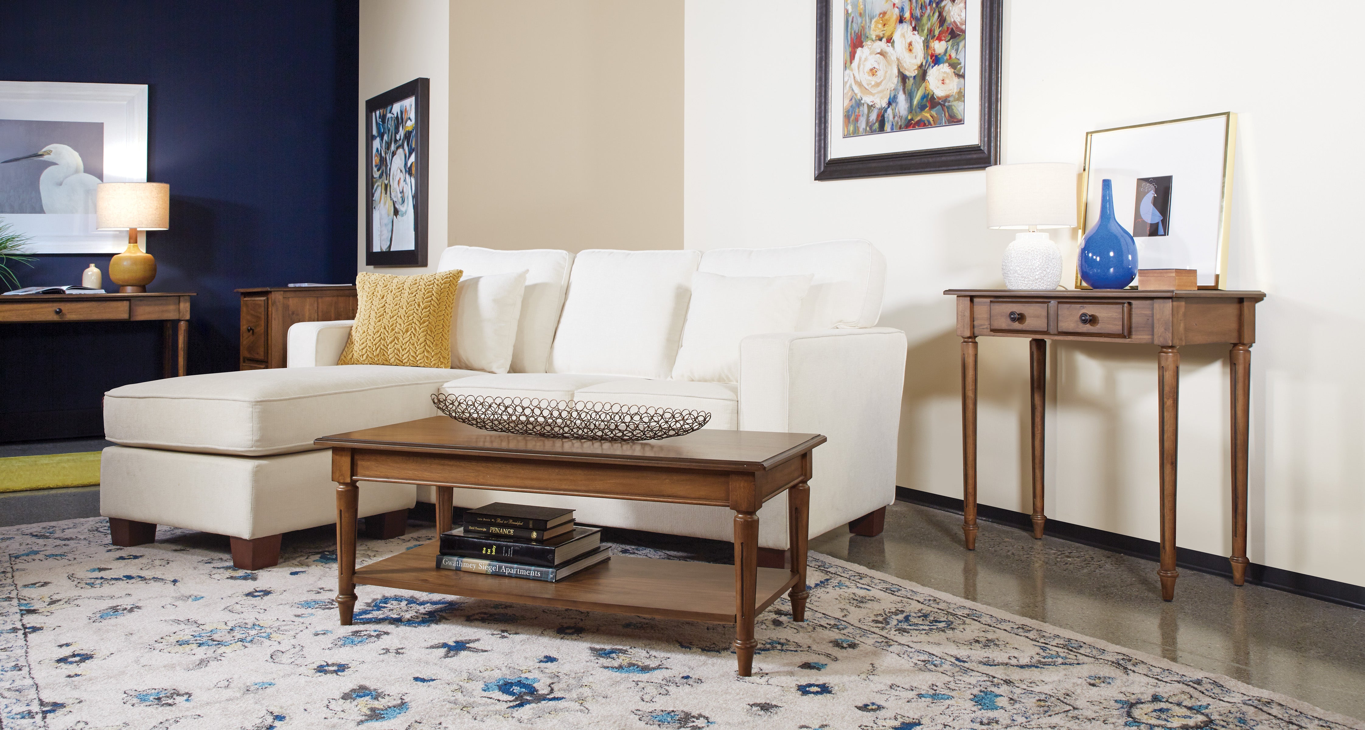 Russell Sectional - Ivory