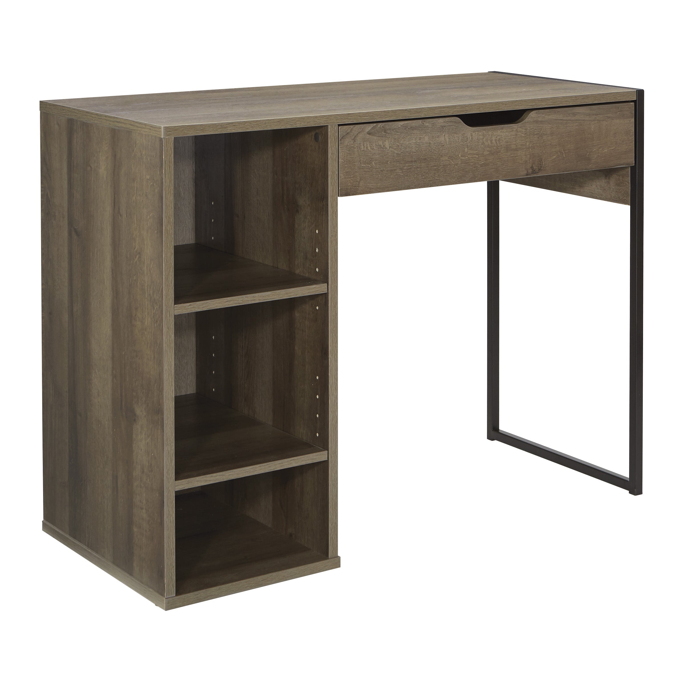 Ravel 40"W Desk - Grey Oak