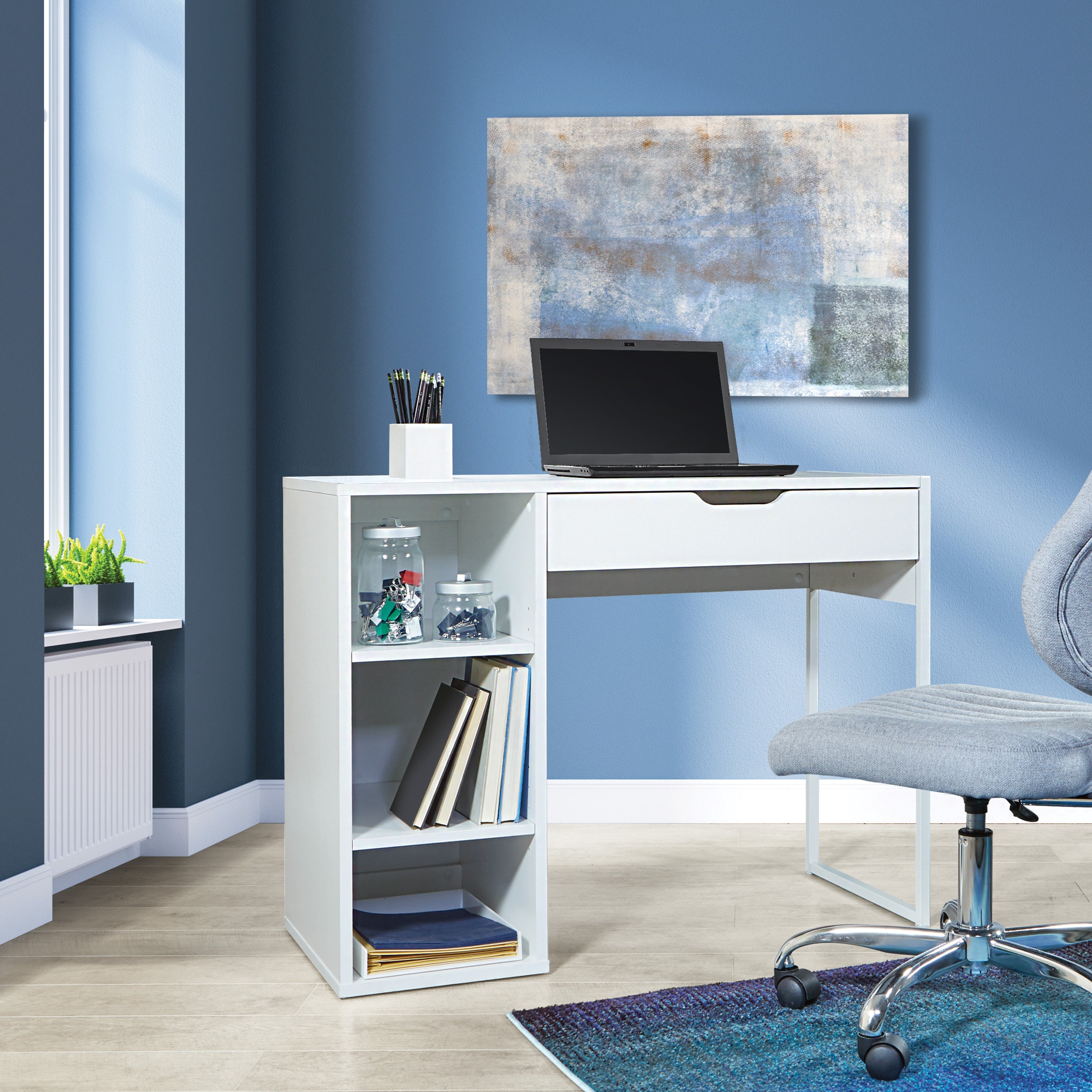 Ravel 40"W Desk - White