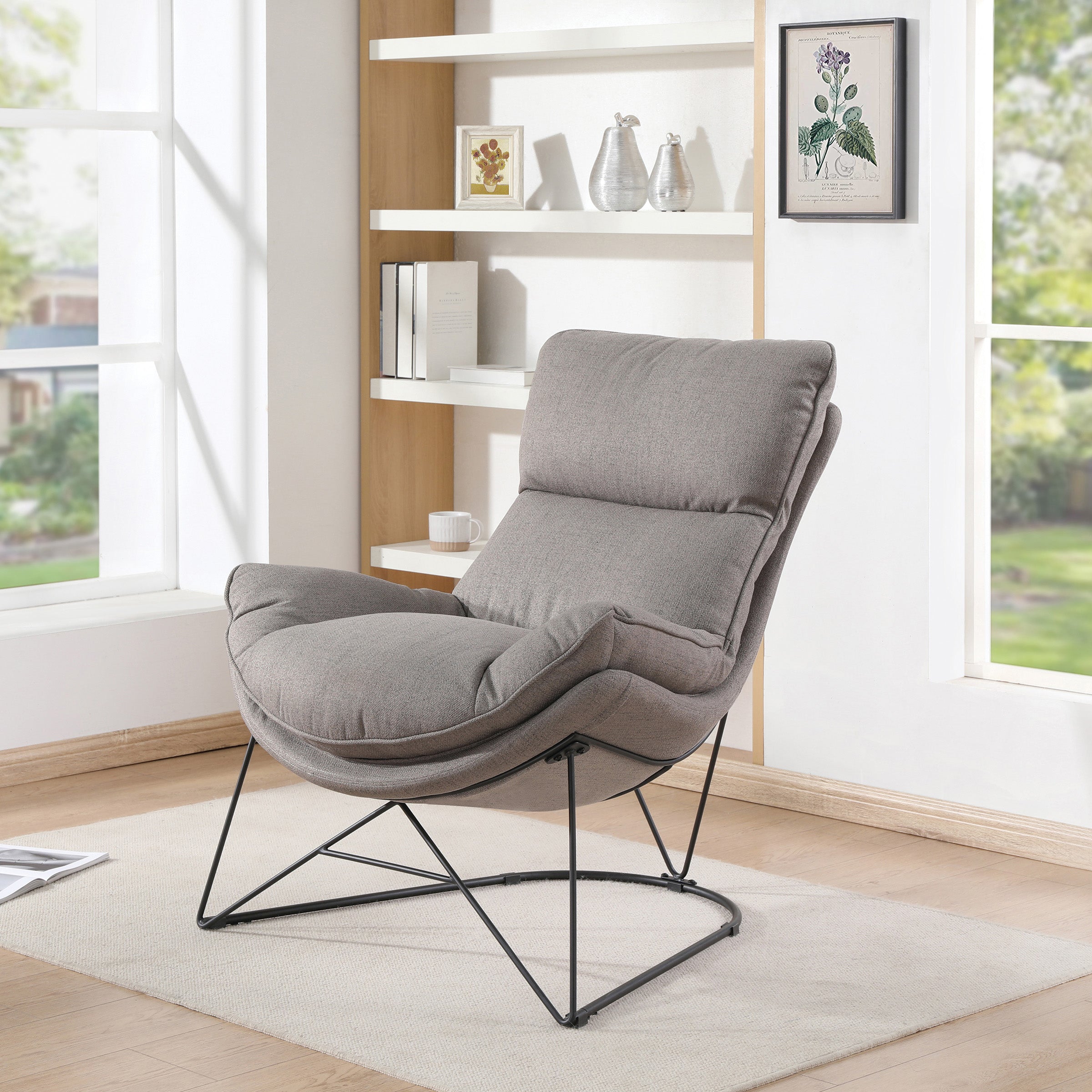 Ryedale Lounge Chair - Grey