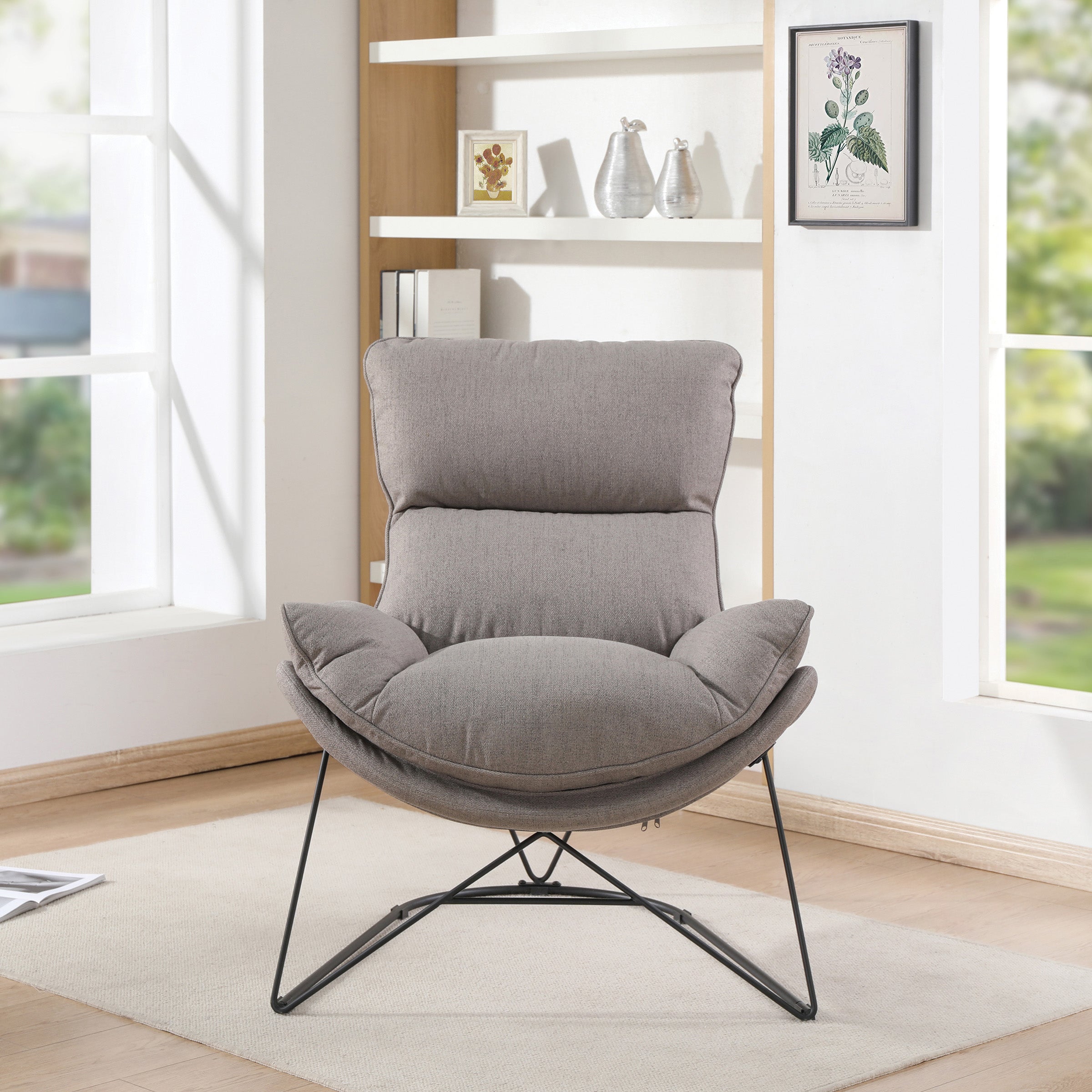 Ryedale Lounge Chair - Grey