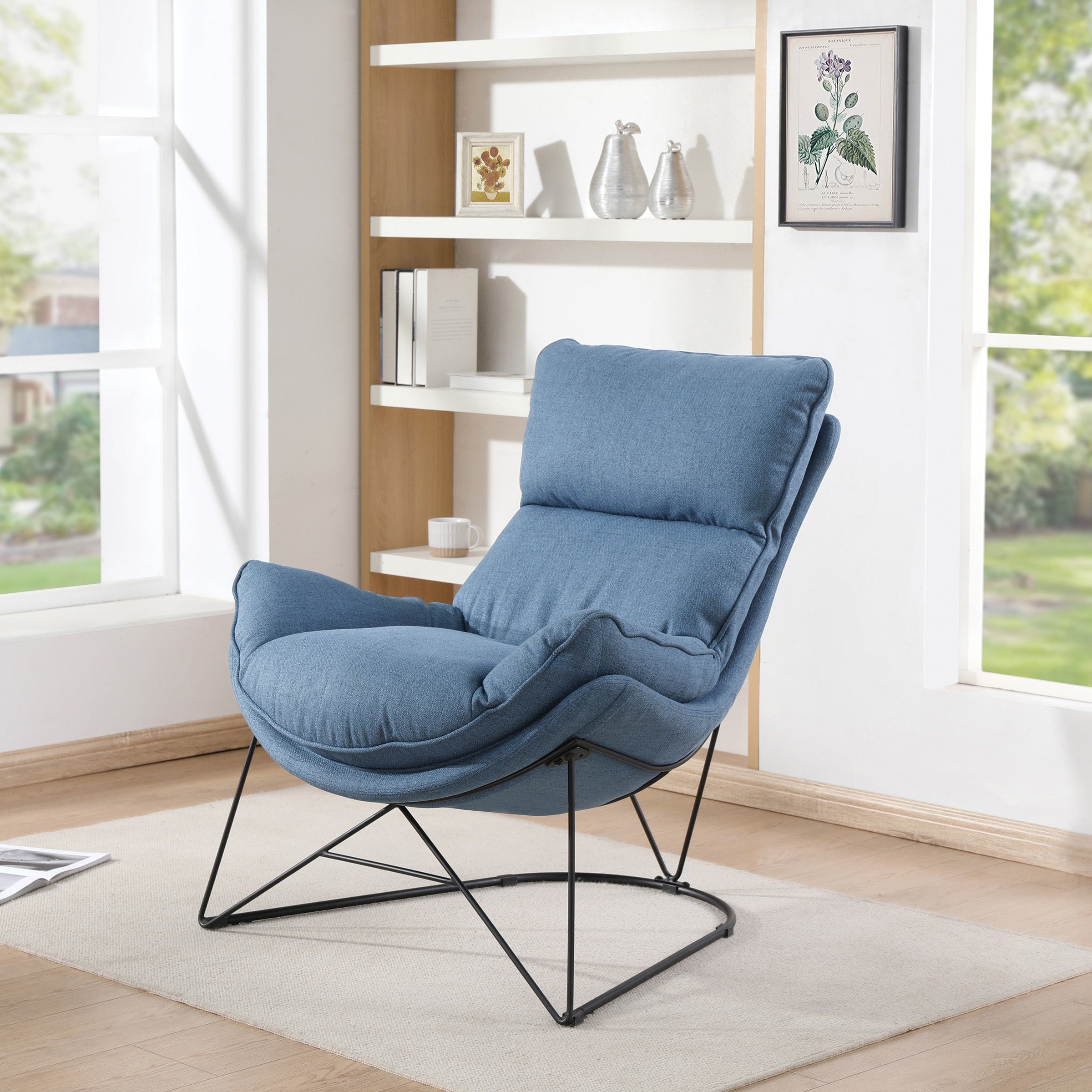 Ryedale Lounge Chair - Blue