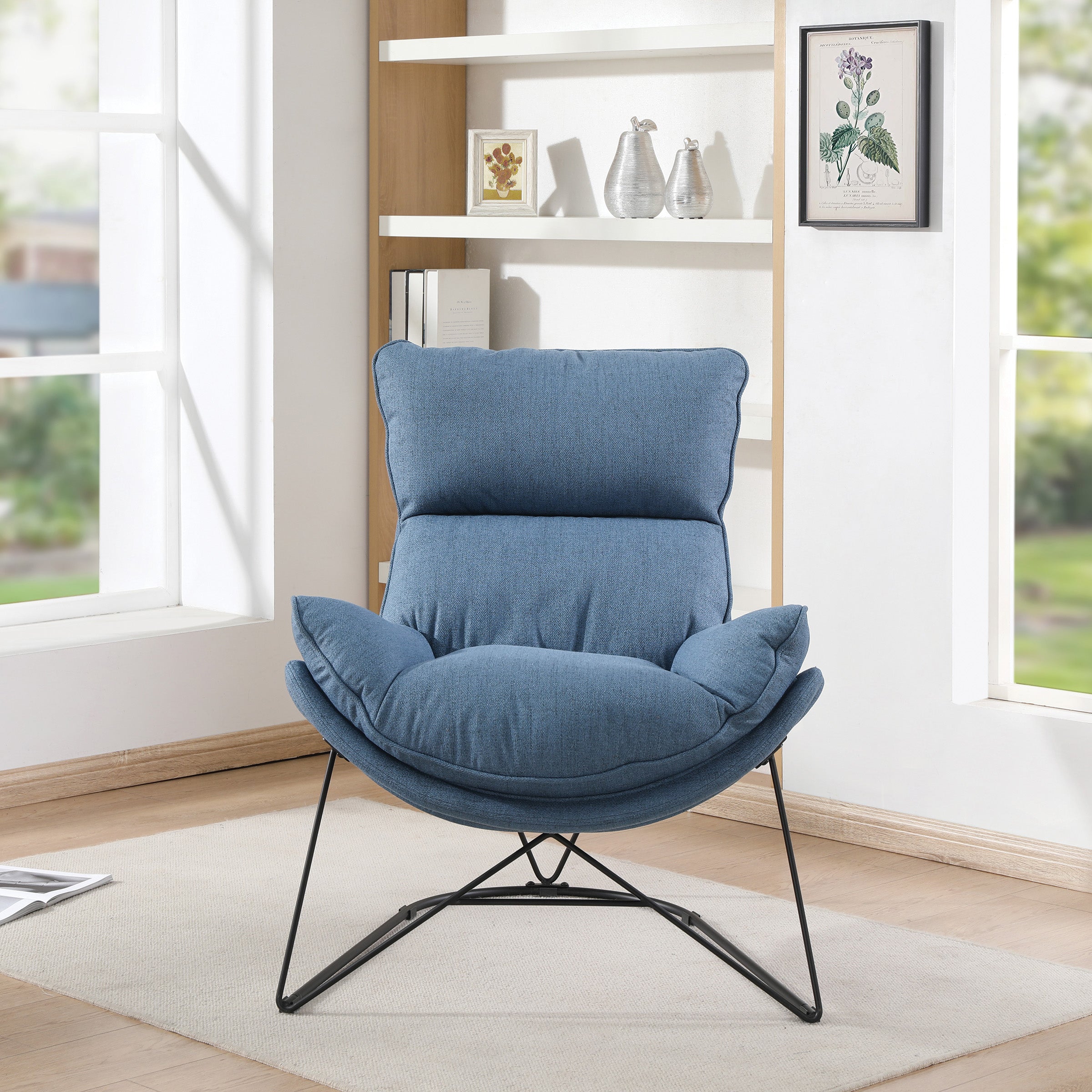 Ryedale Lounge Chair - Blue