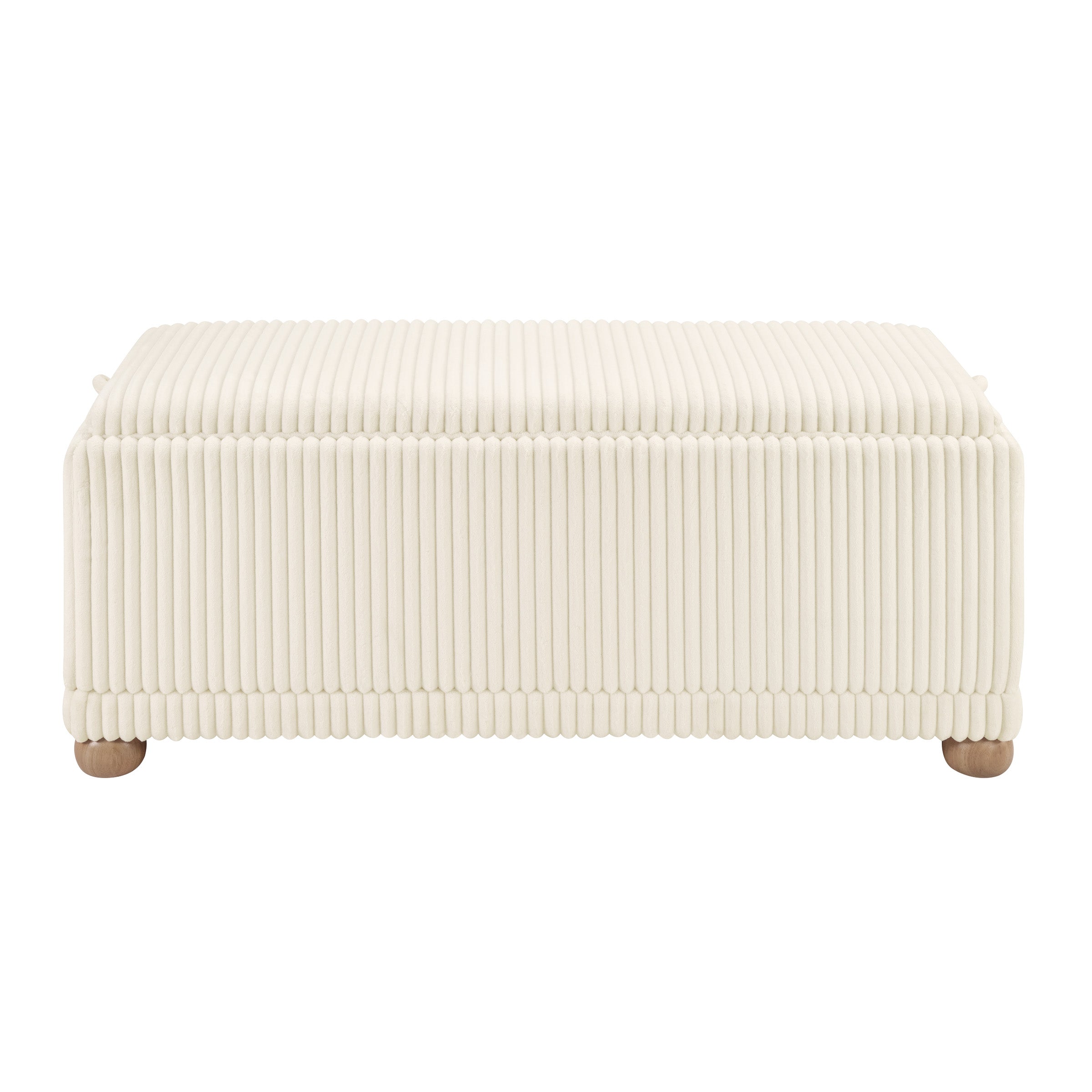 Sahara Storage Bench - White Cord