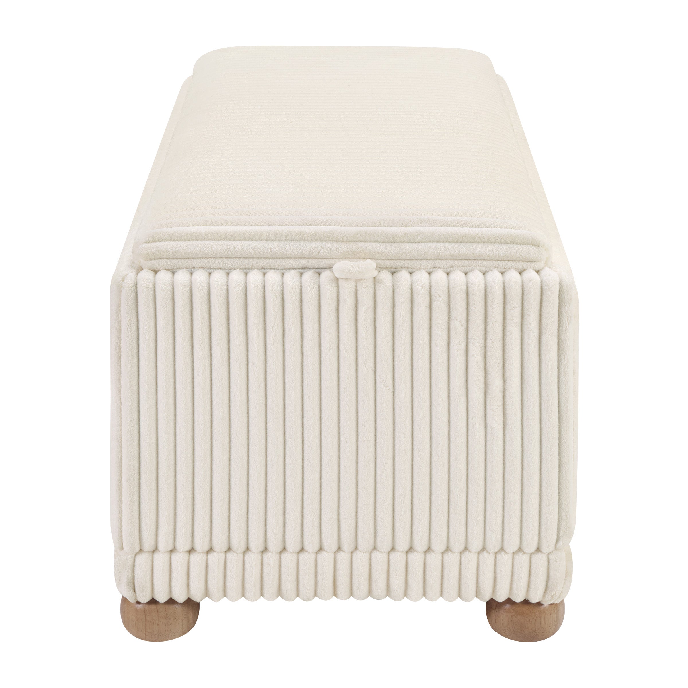 Sahara Storage Bench - White Cord