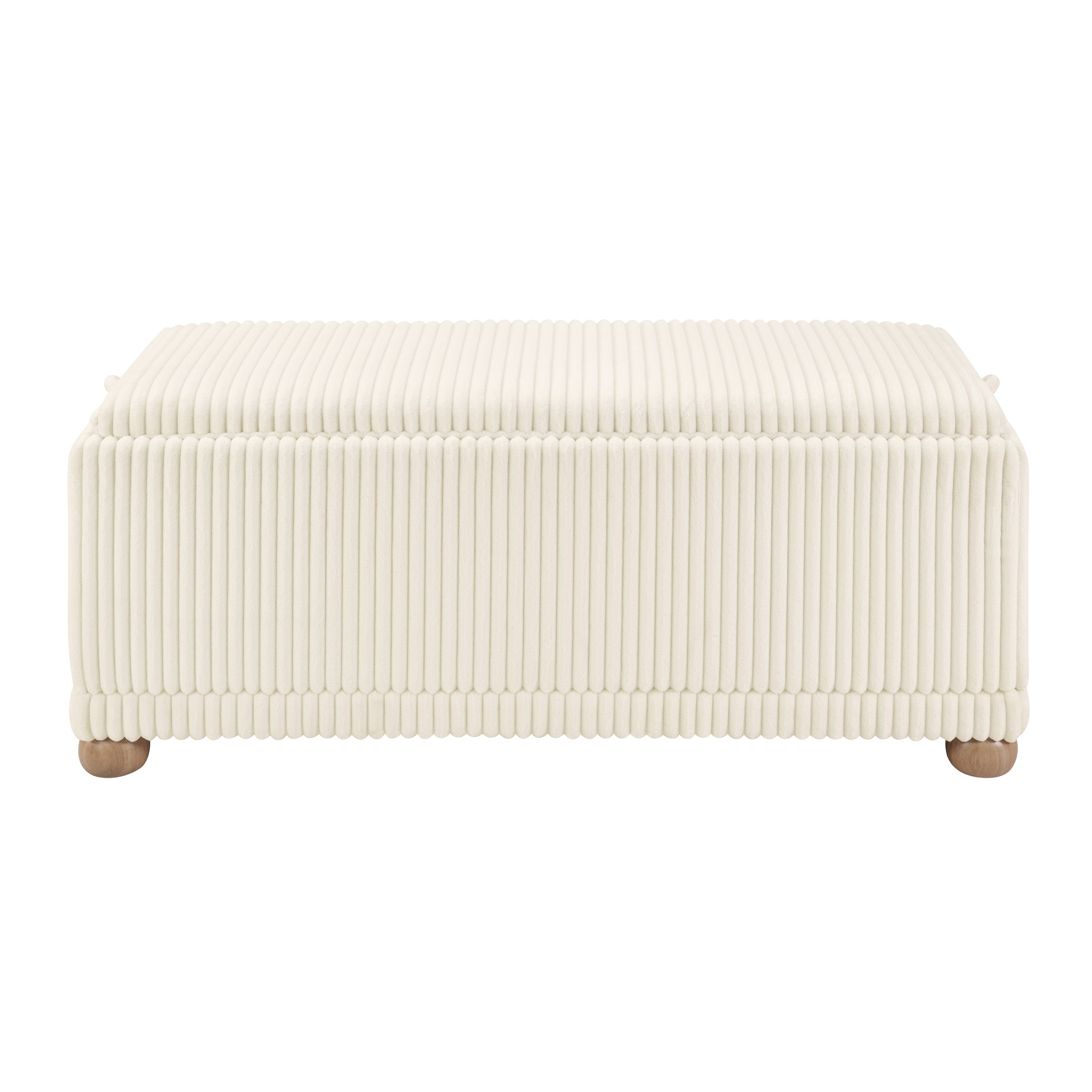 Sahara Storage Bench - White Cord