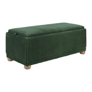 Sahara Storage Bench - Green Cord