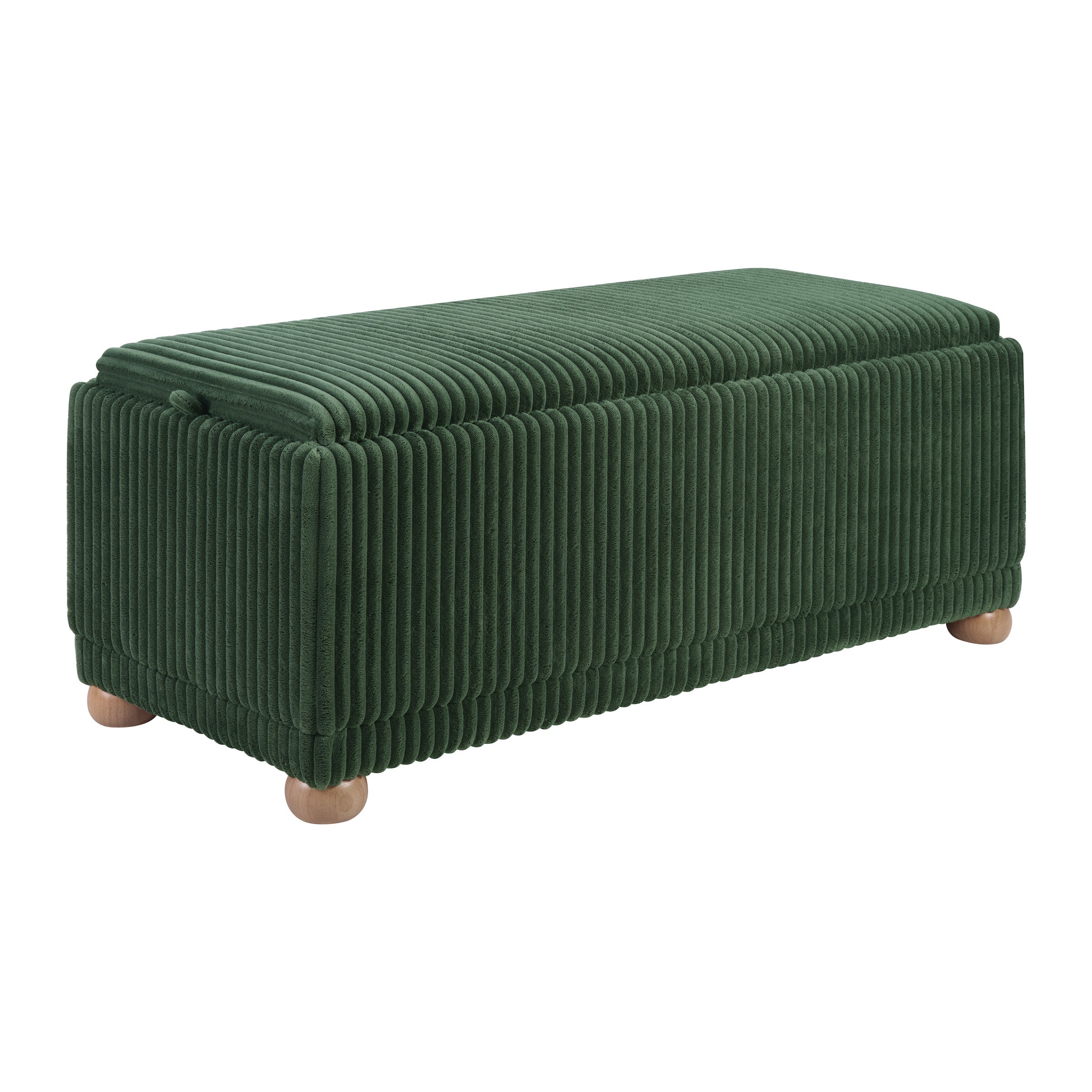 Sahara Storage Bench - Green Cord