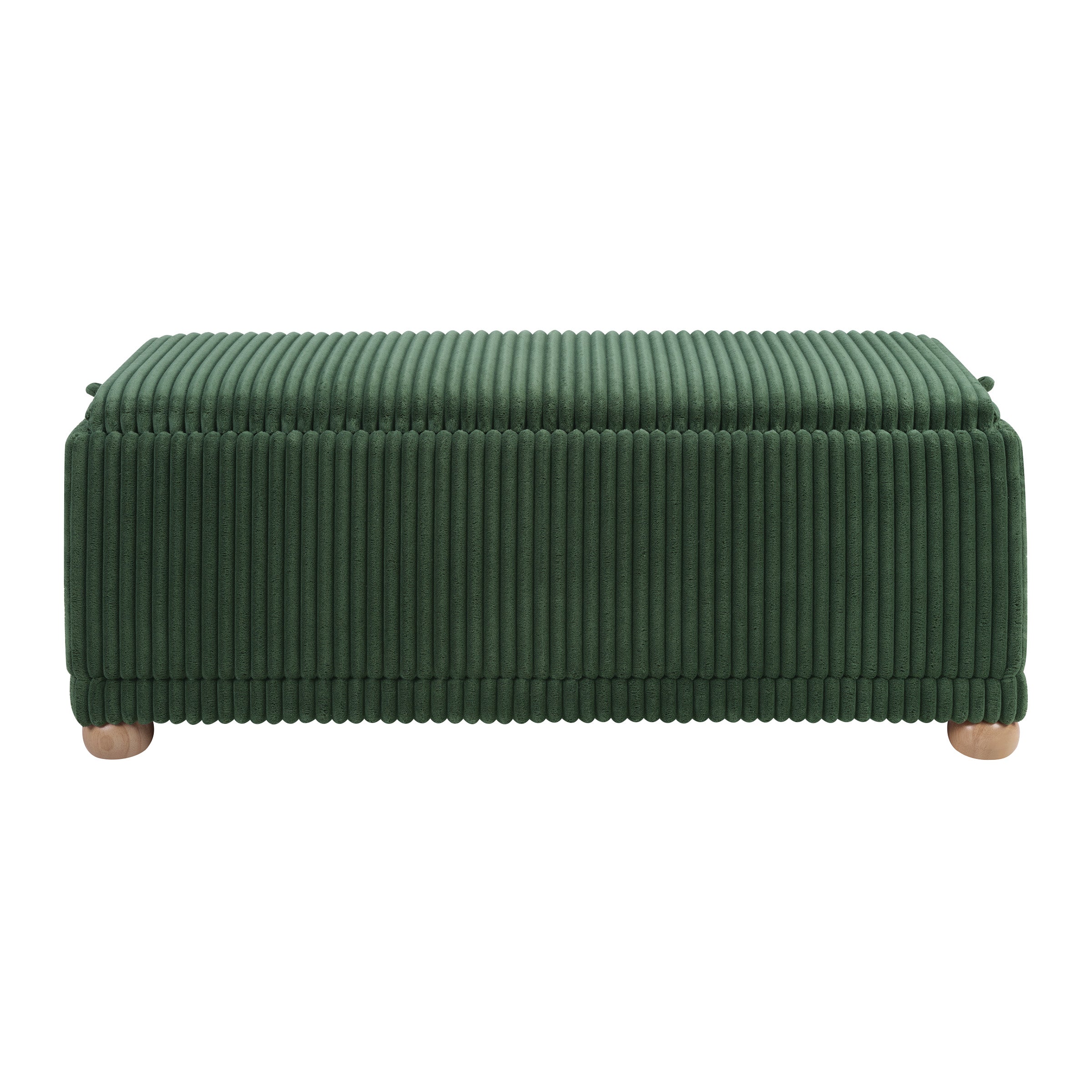 Sahara Storage Bench - Green Cord