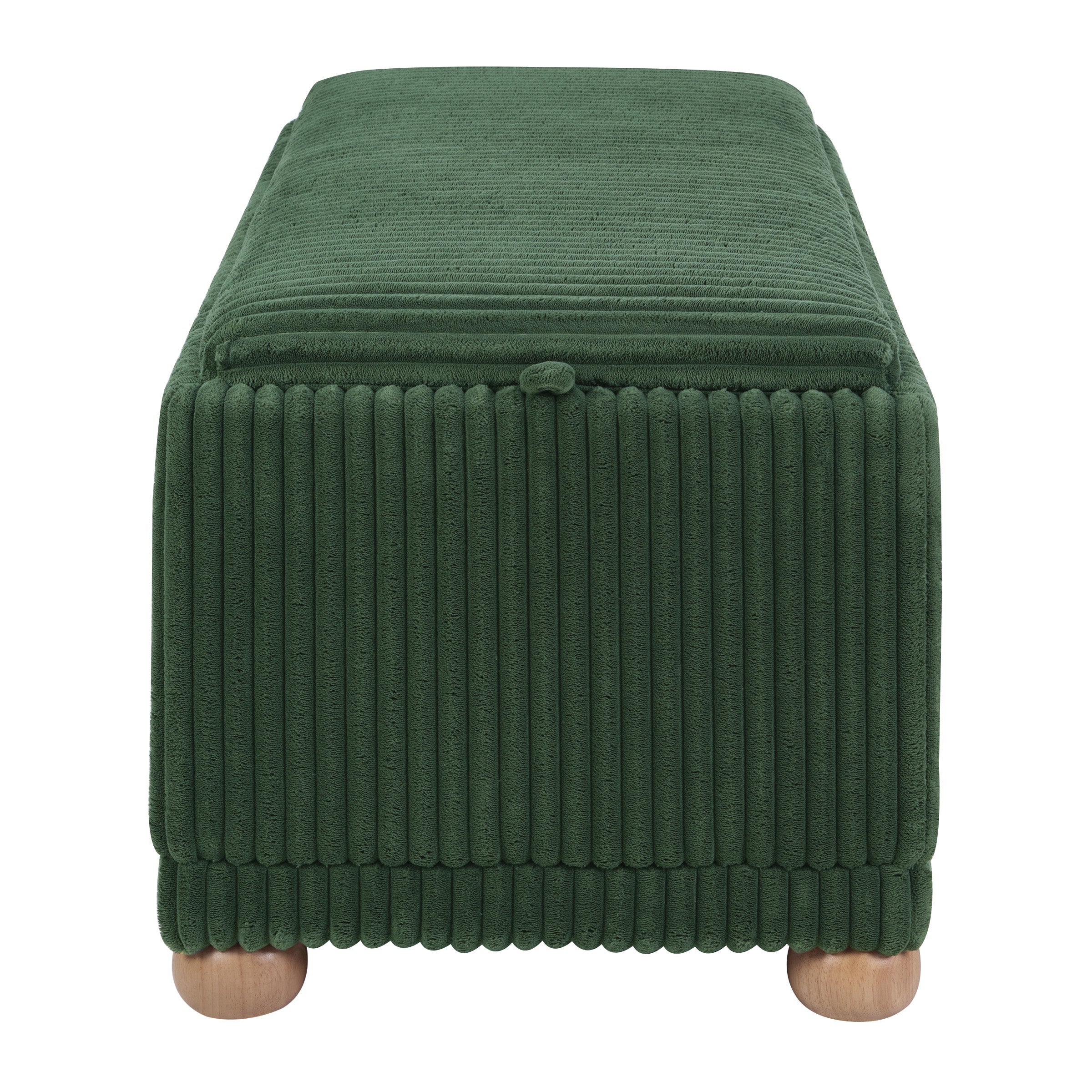 Sahara Storage Bench - Green Cord