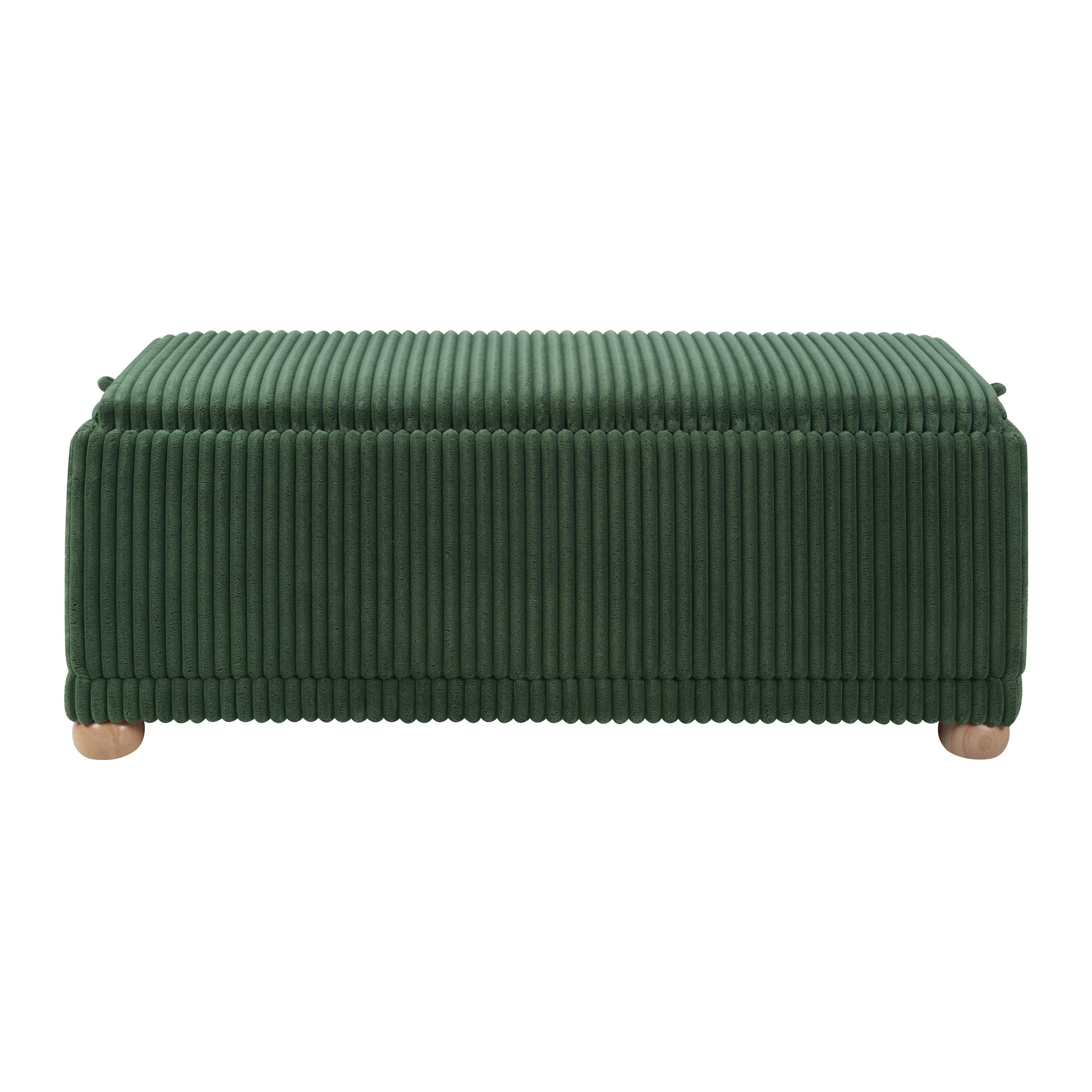 Sahara Storage Bench - Green Cord
