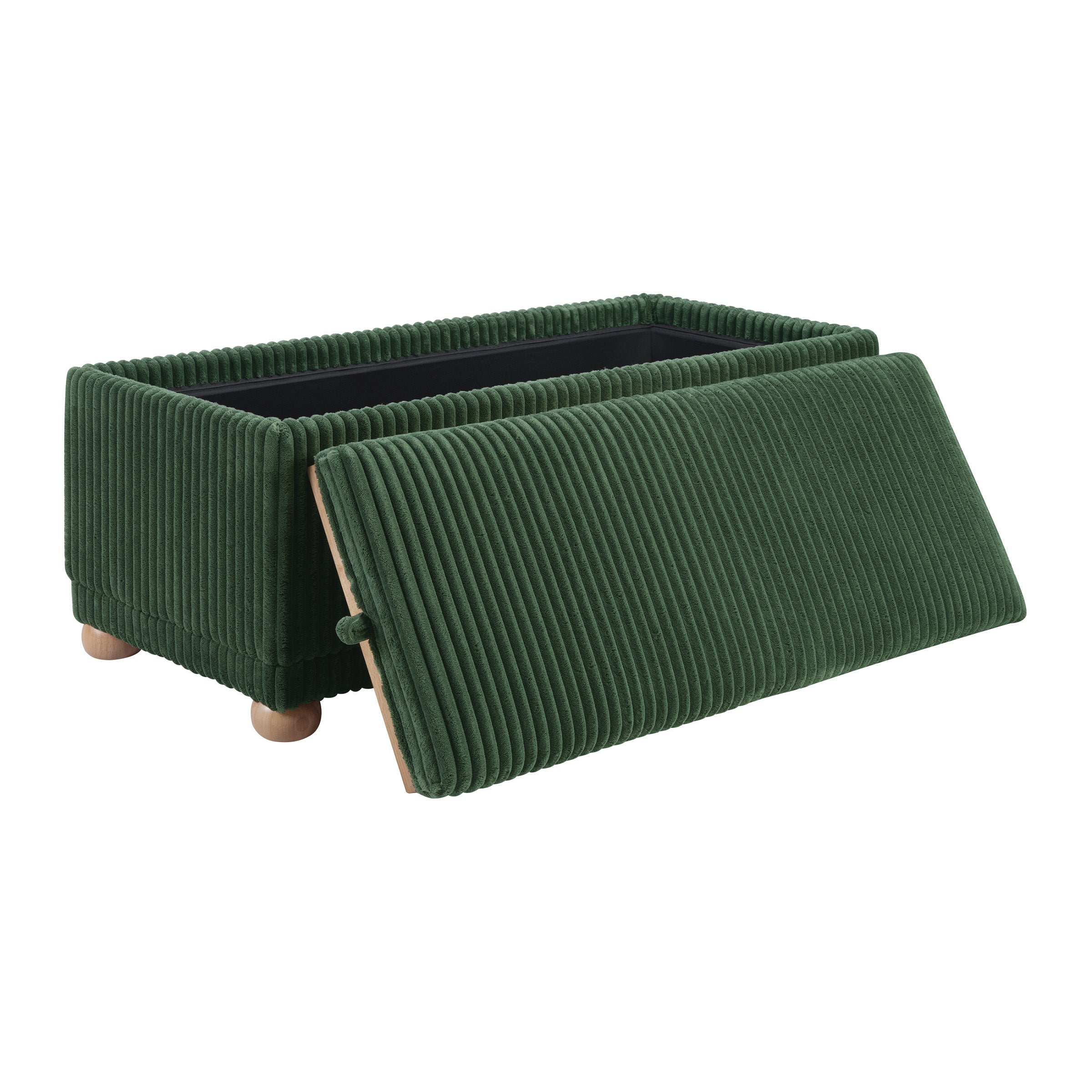 Sahara Storage Bench - Green Cord