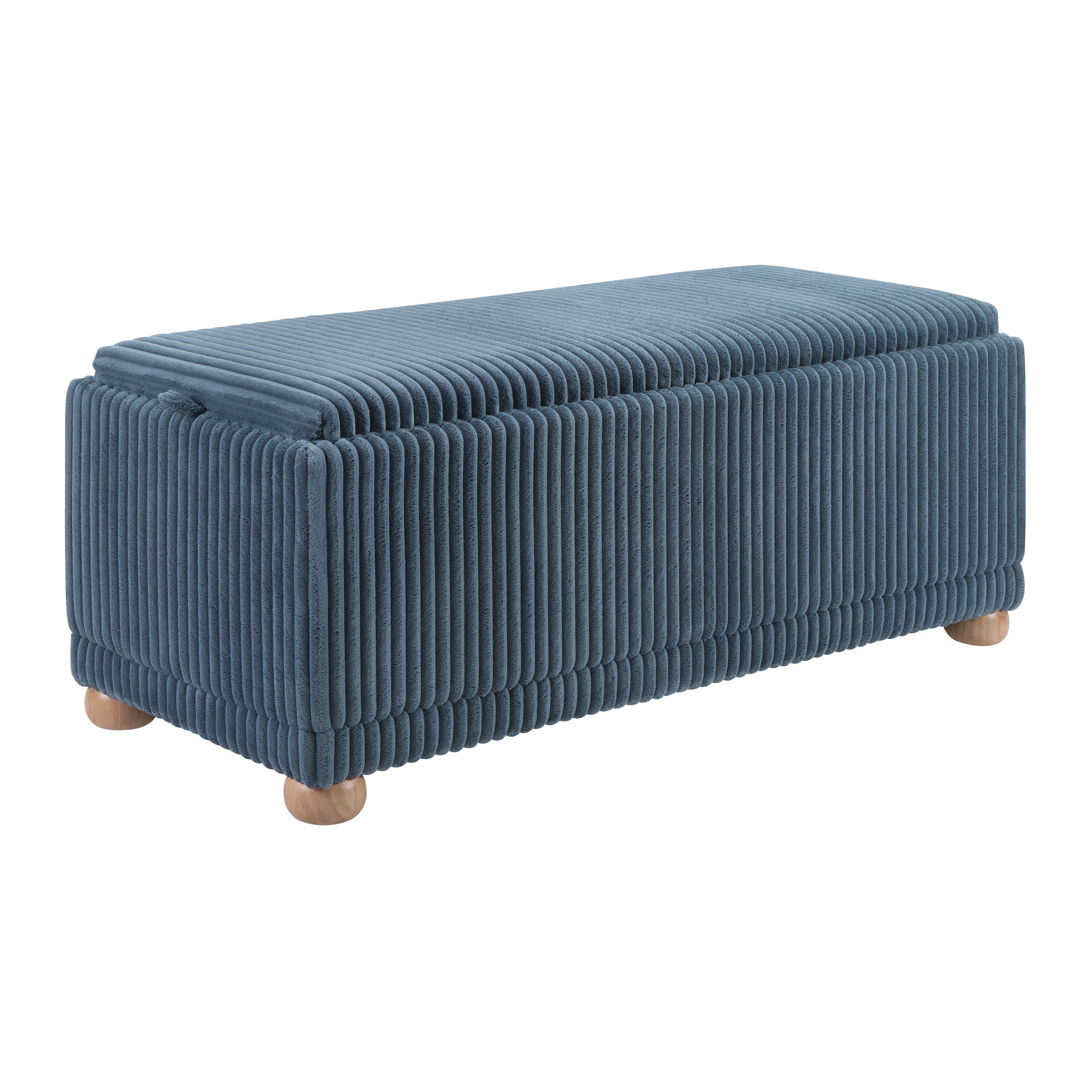 Sahara Storage Bench - Blue Cord