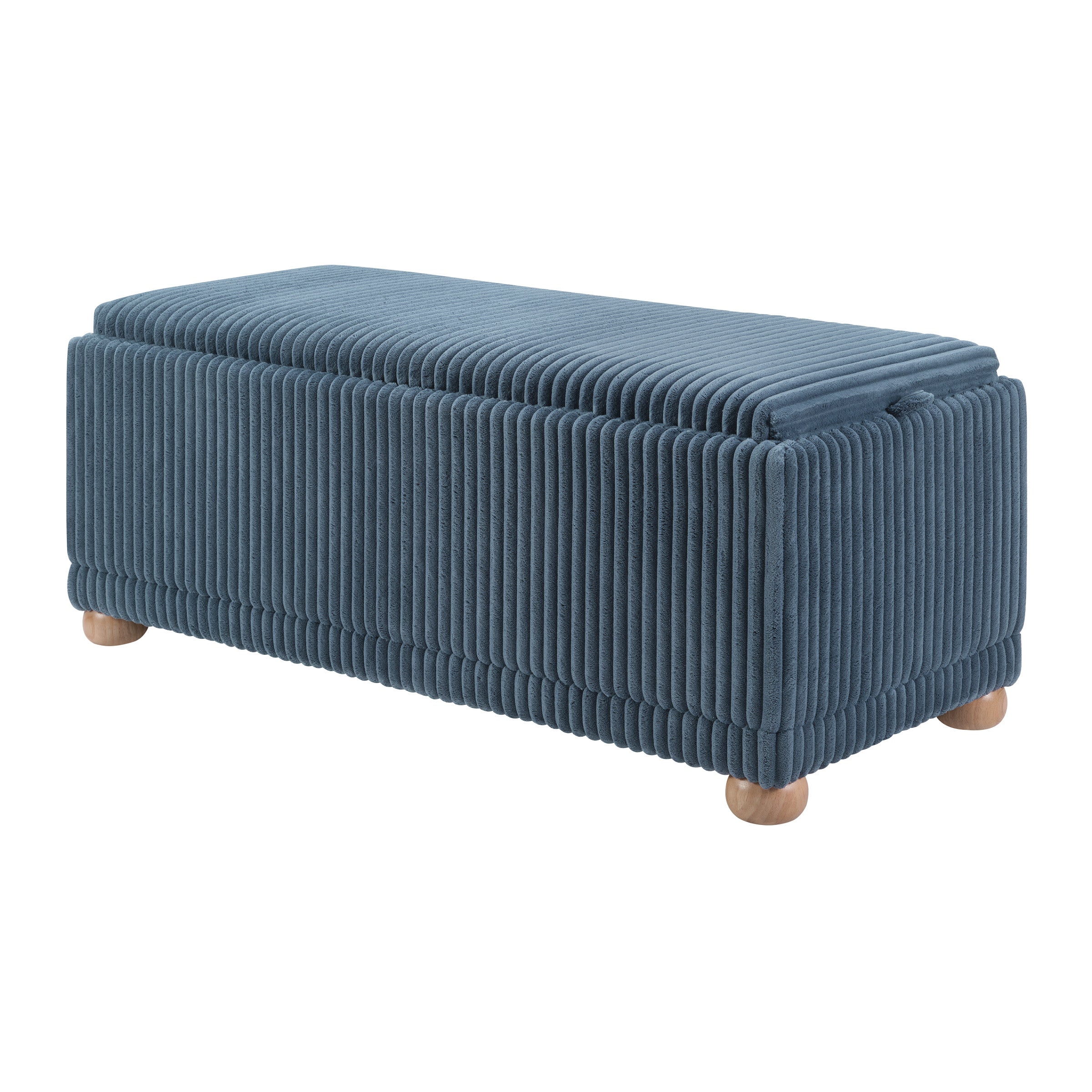 Sahara Storage Bench - Blue Cord