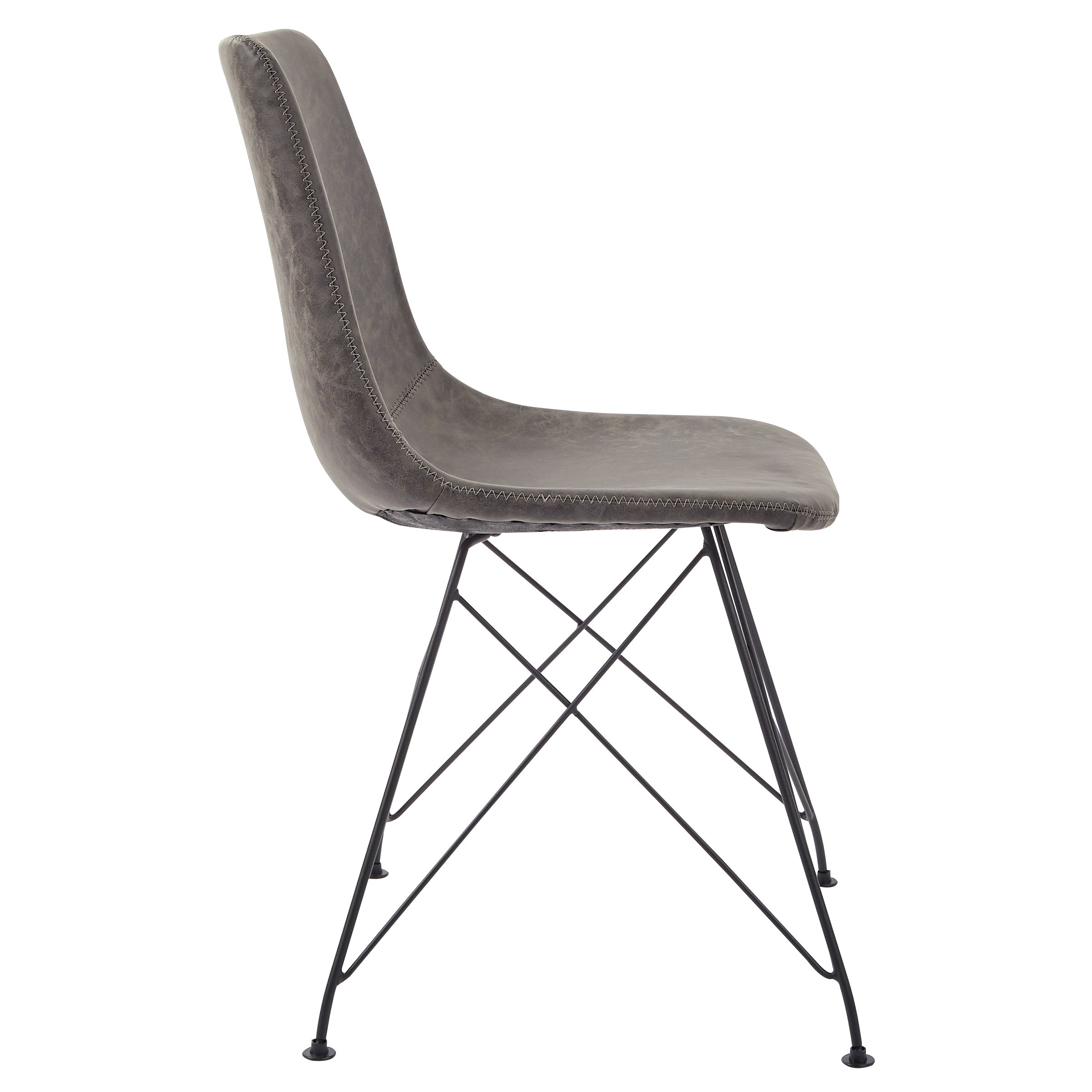 Trenton Chair 2/CTN - Charcoal