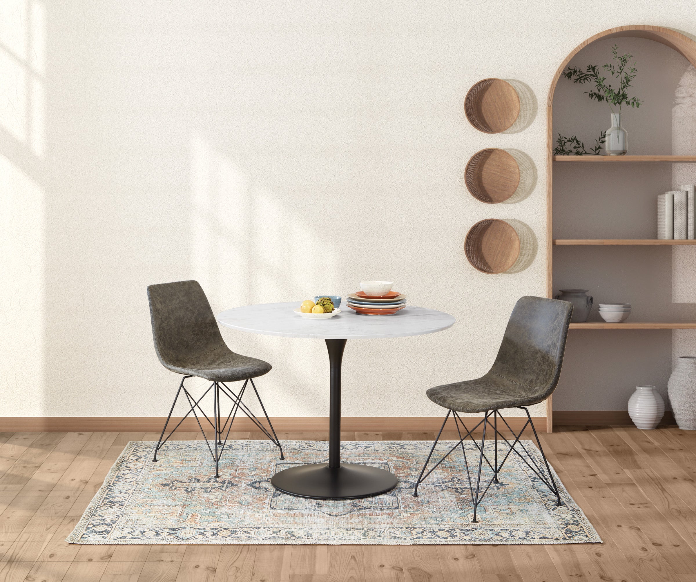 Trenton Chair 2/CTN - Charcoal