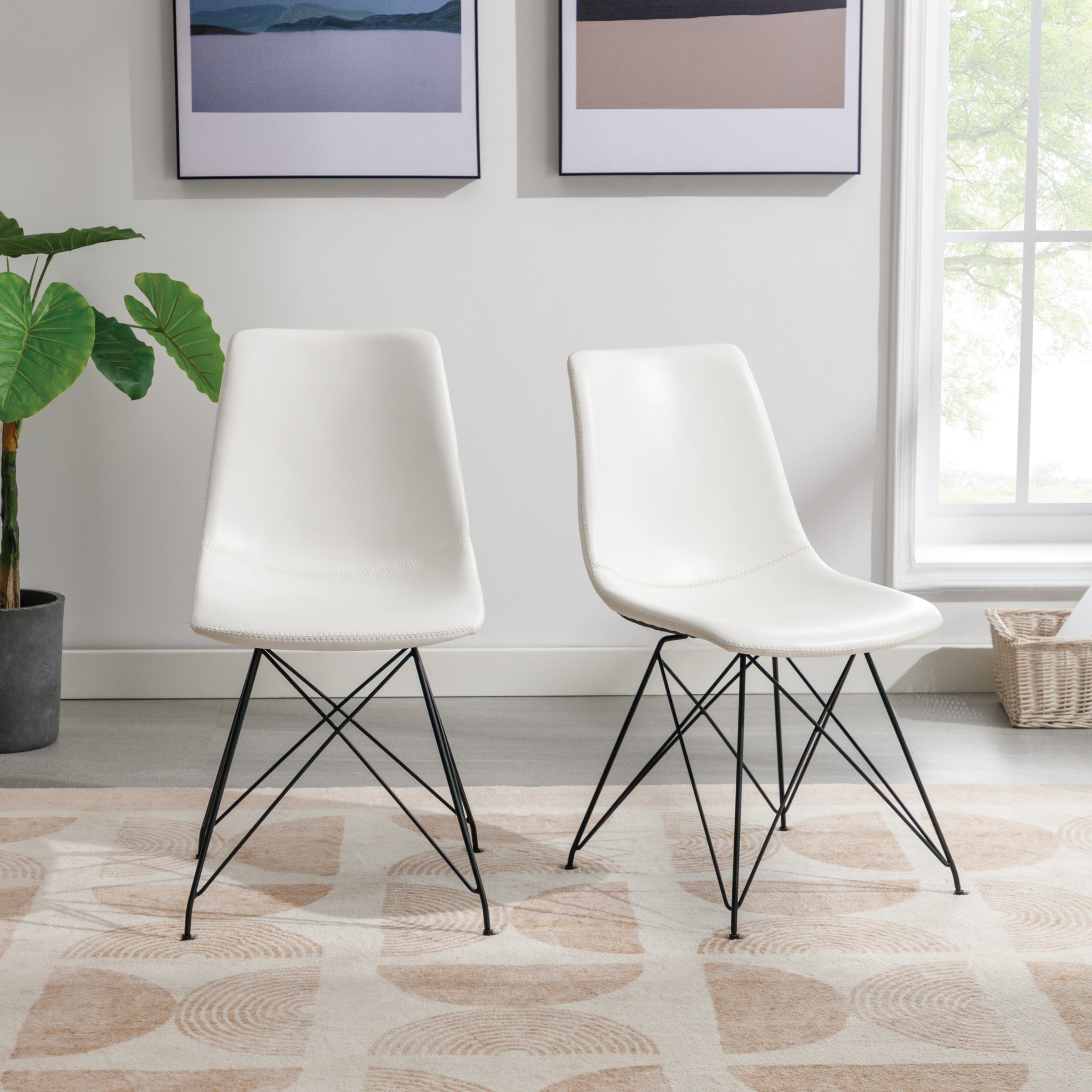 Trenton Chair 2/CTN - White