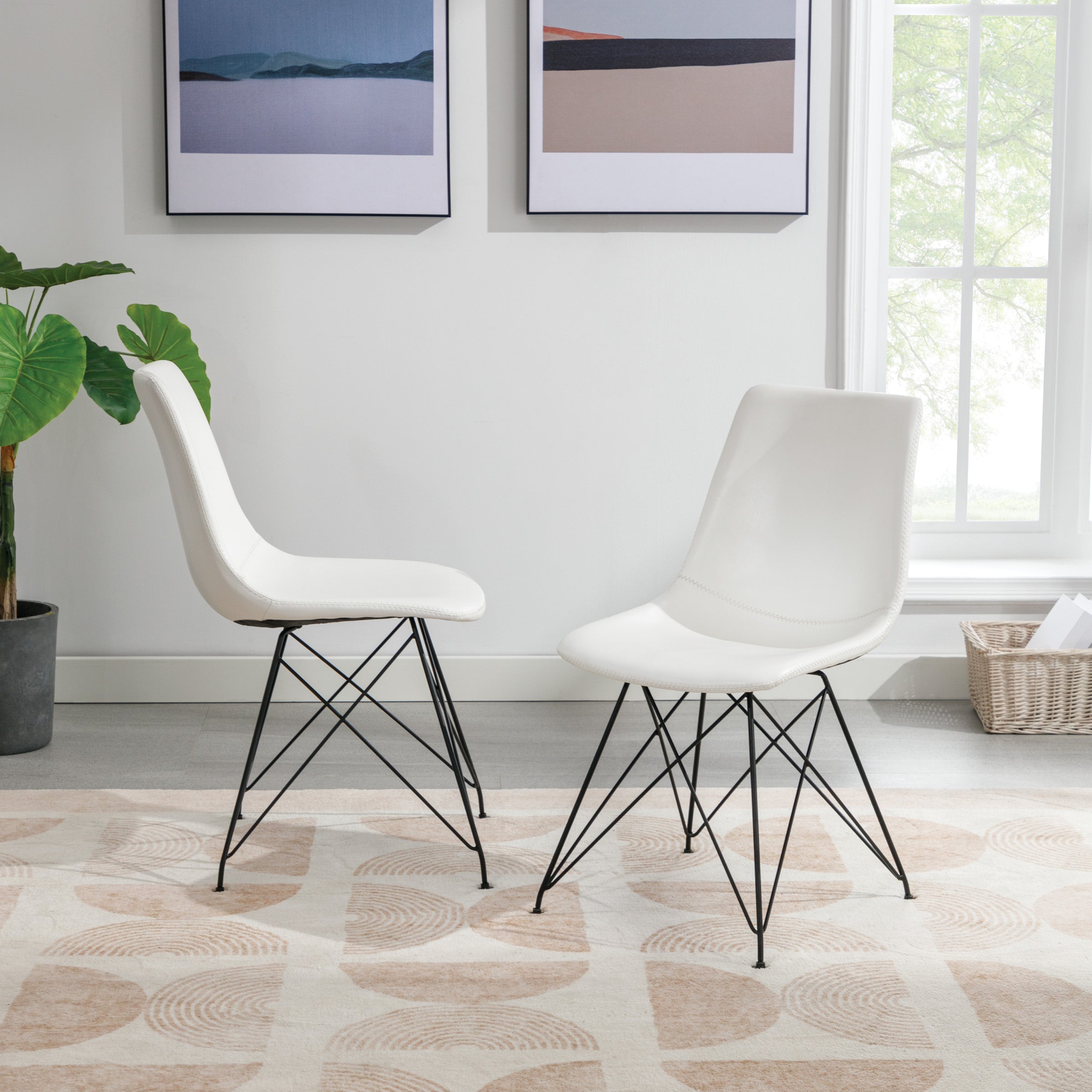 Trenton Chair 2/CTN - White