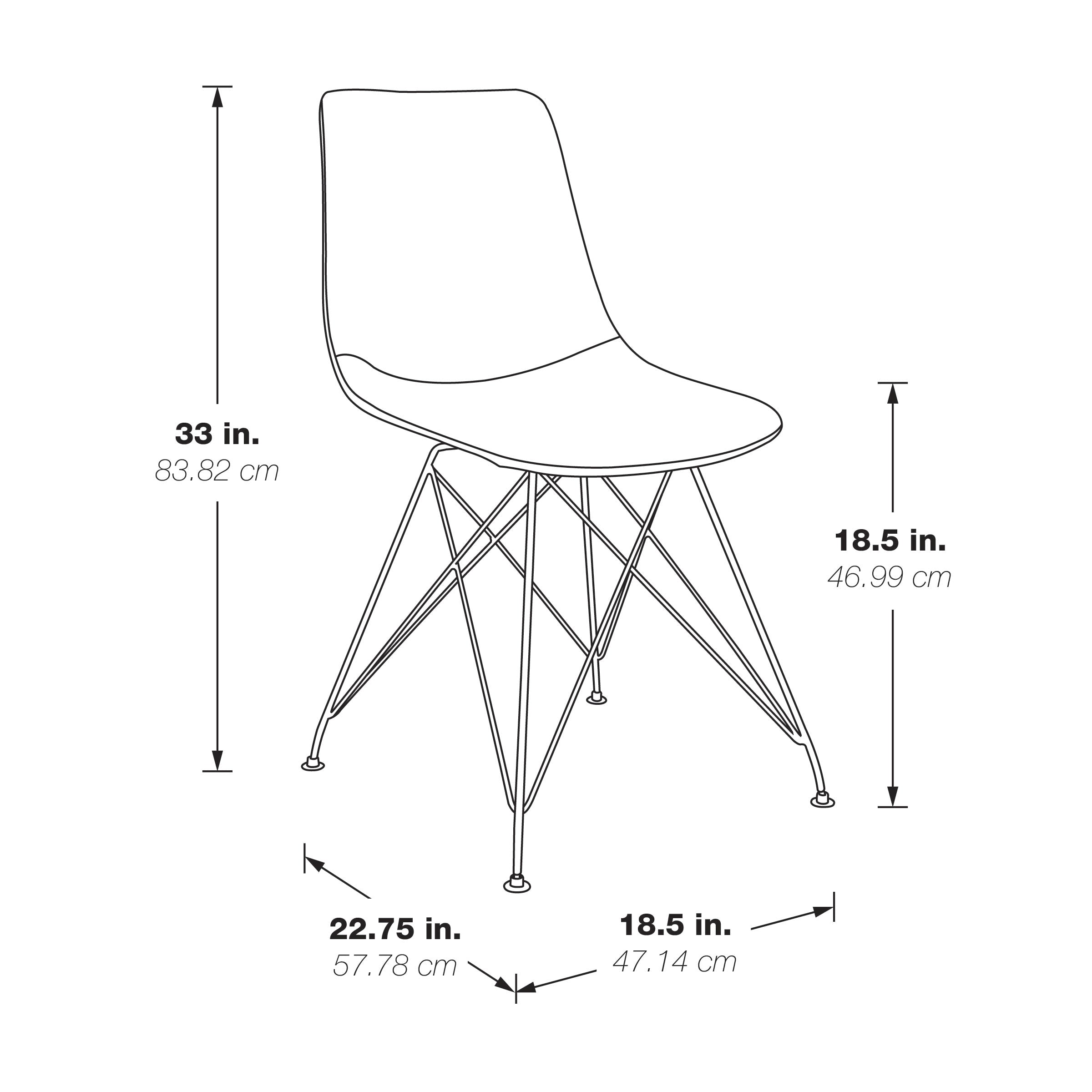 Trenton Chair 4/CTN - Sand