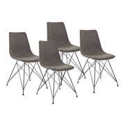 Trenton Chair 4/CTN - Charcoal