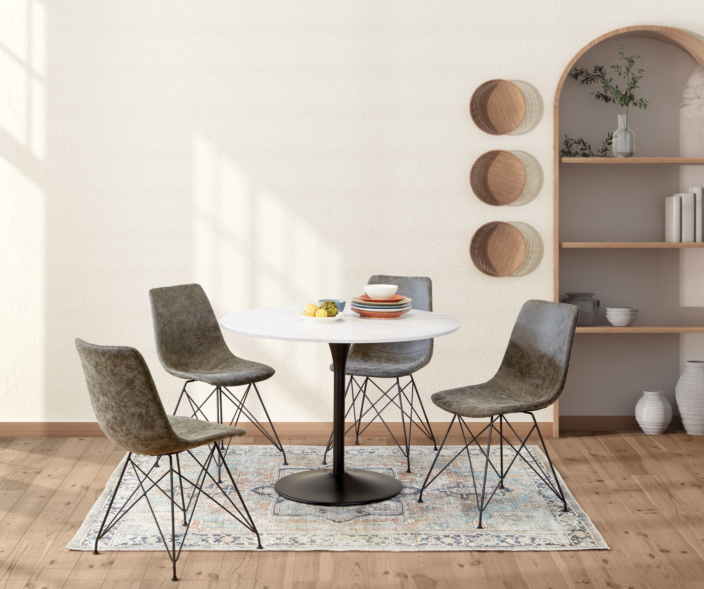 Trenton Chair 4/CTN - Charcoal