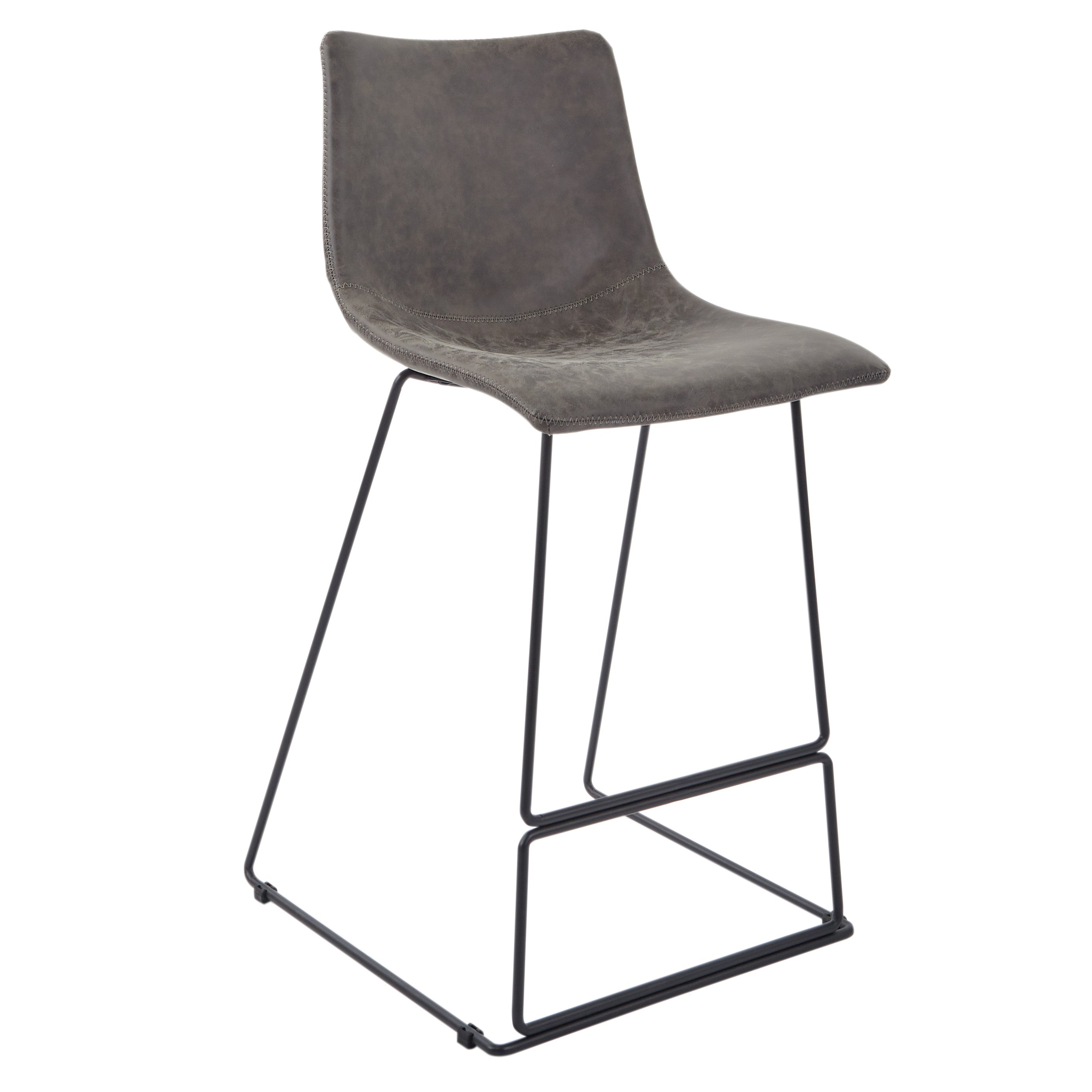 Nash 26" Counter Stool 2/CTN - Charcoal