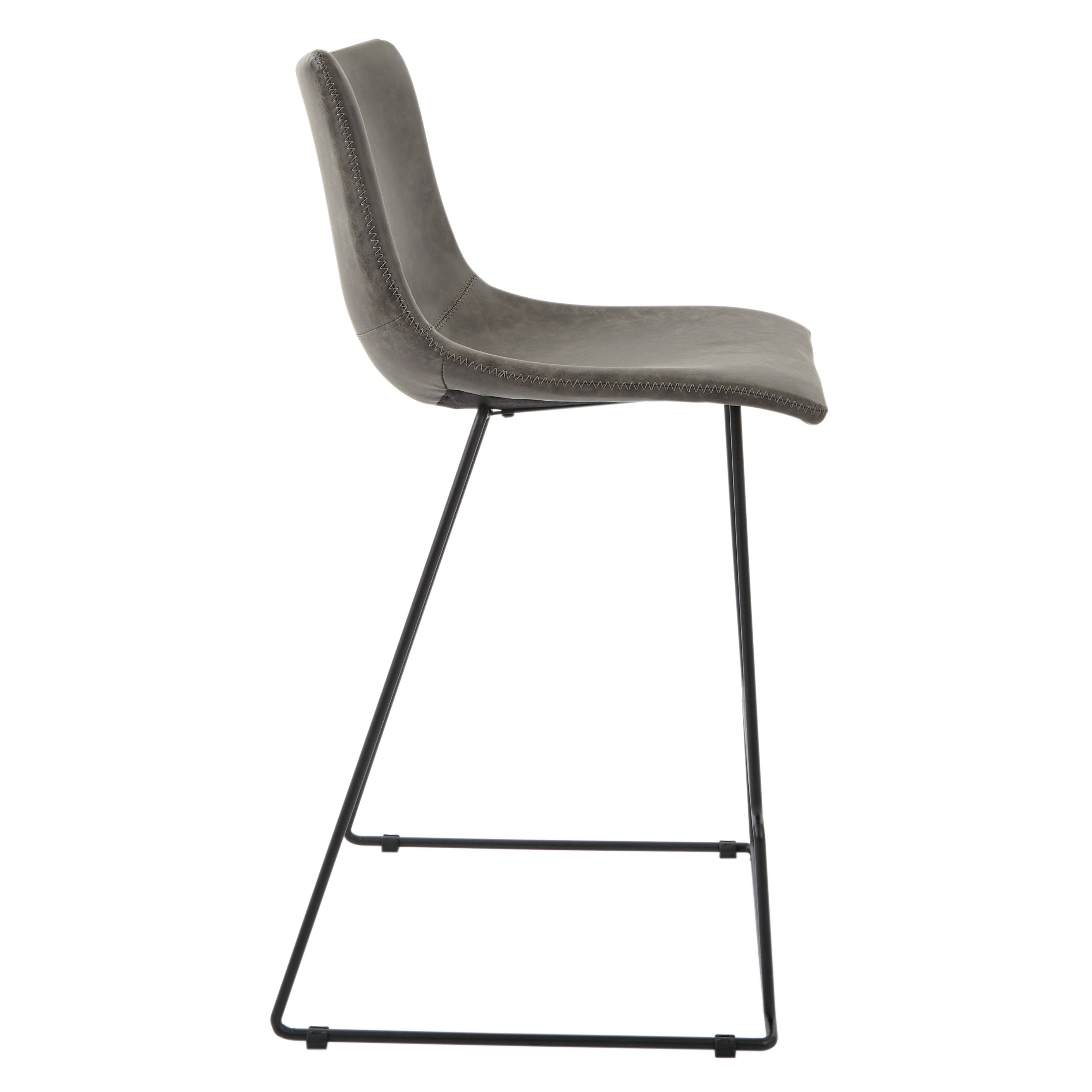 Nash 26" Counter Stool 2/CTN - Charcoal