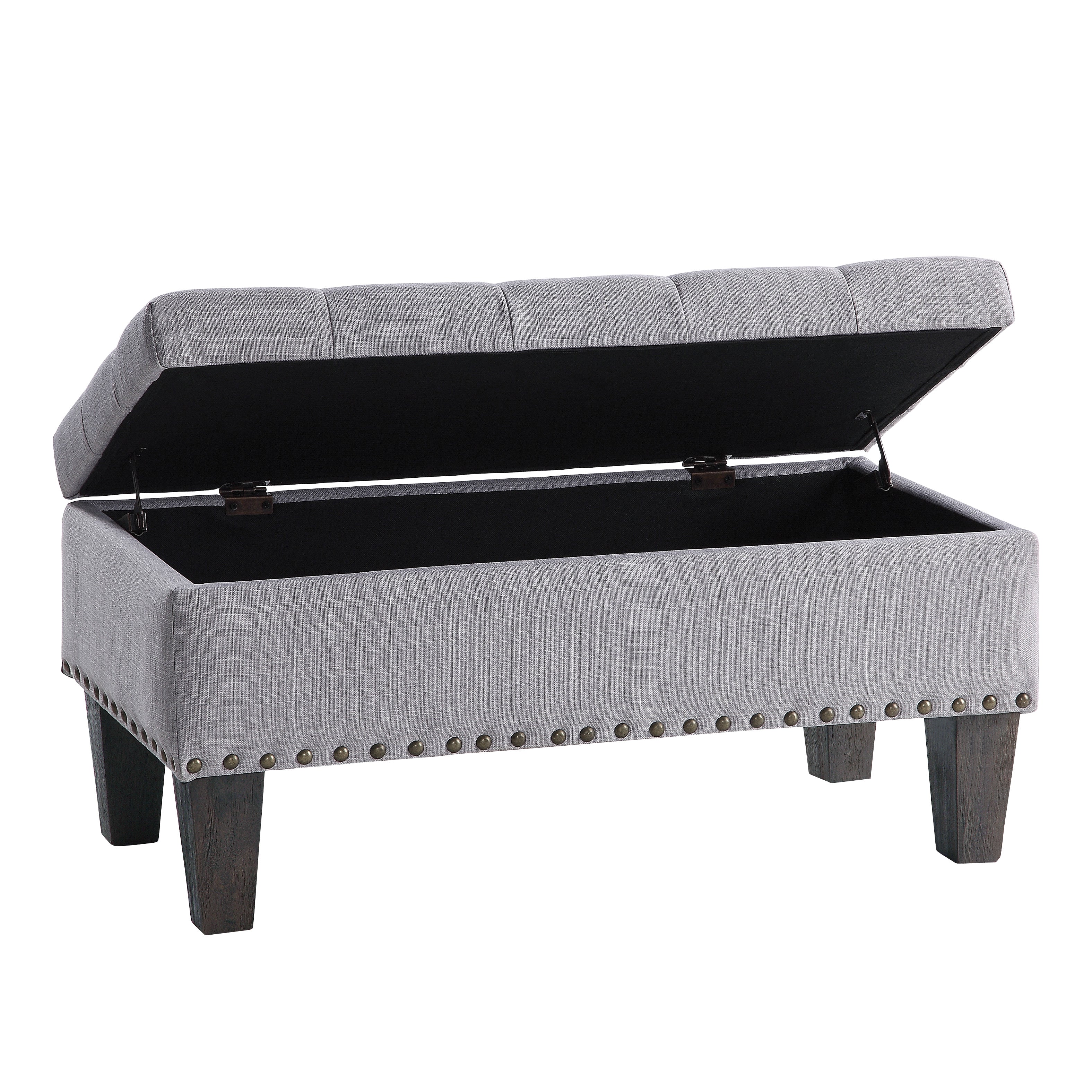 Clement Storage Bench- Dove