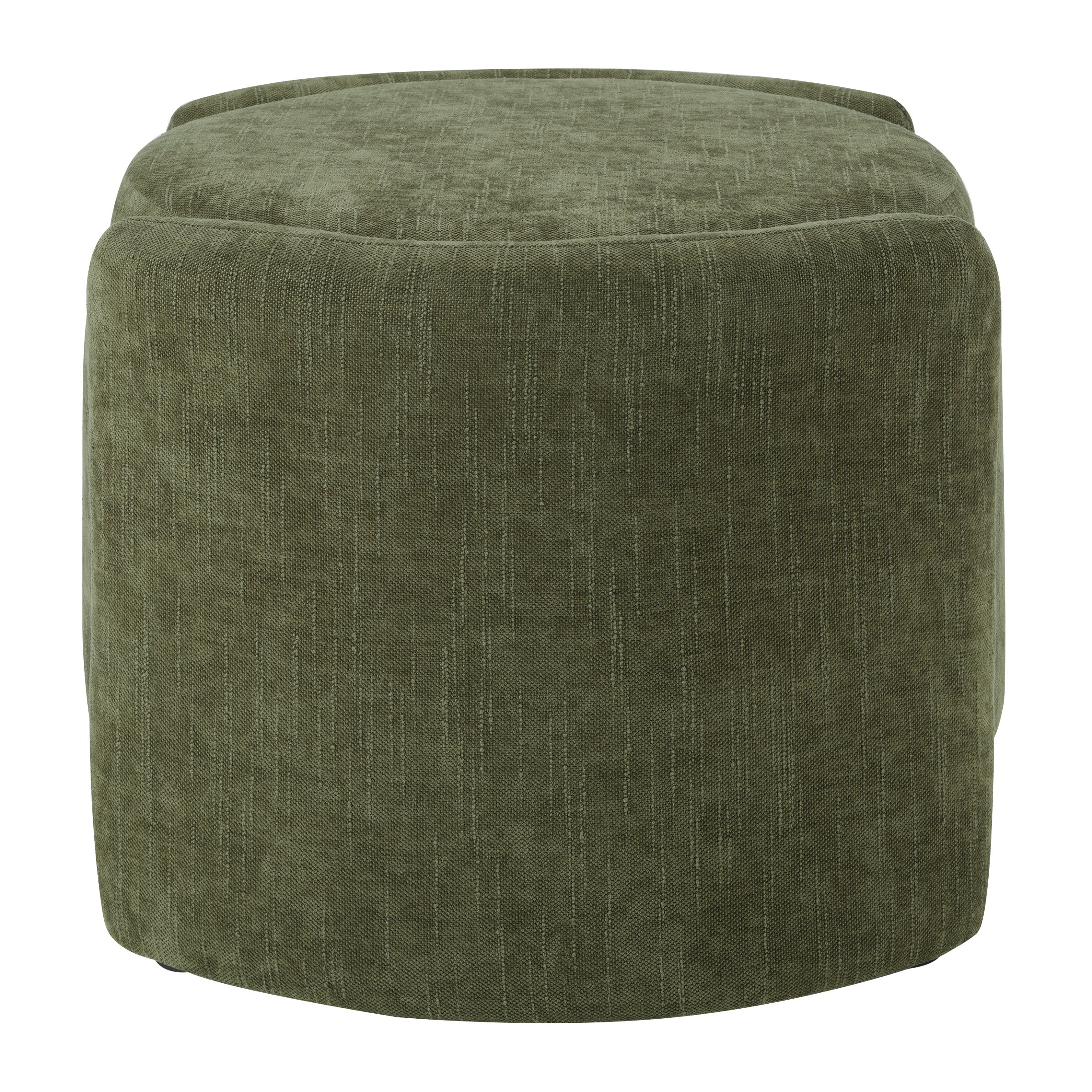 Sable Storage Ottoman - Bottle Green