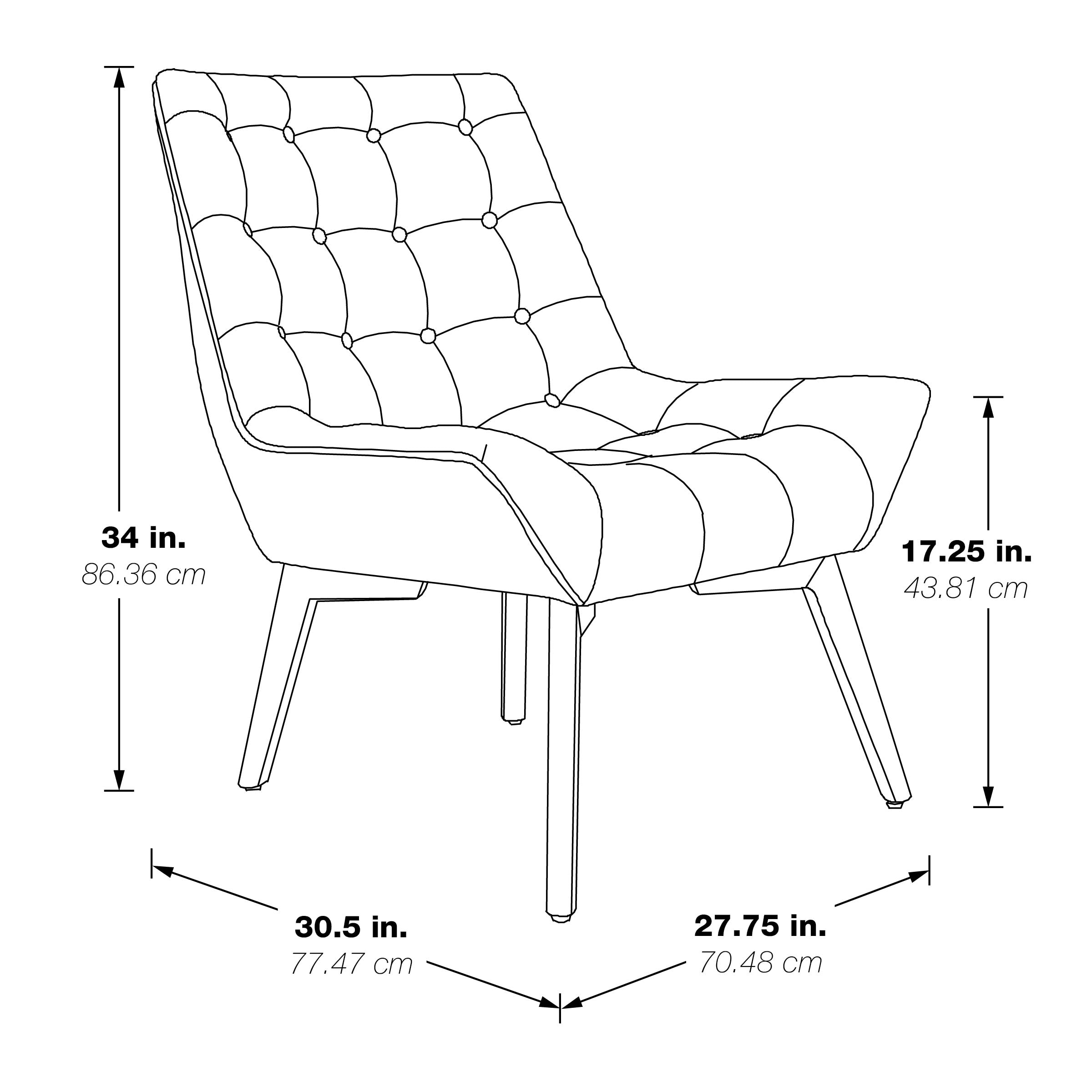 Shelly Tufted Chair - Sea
