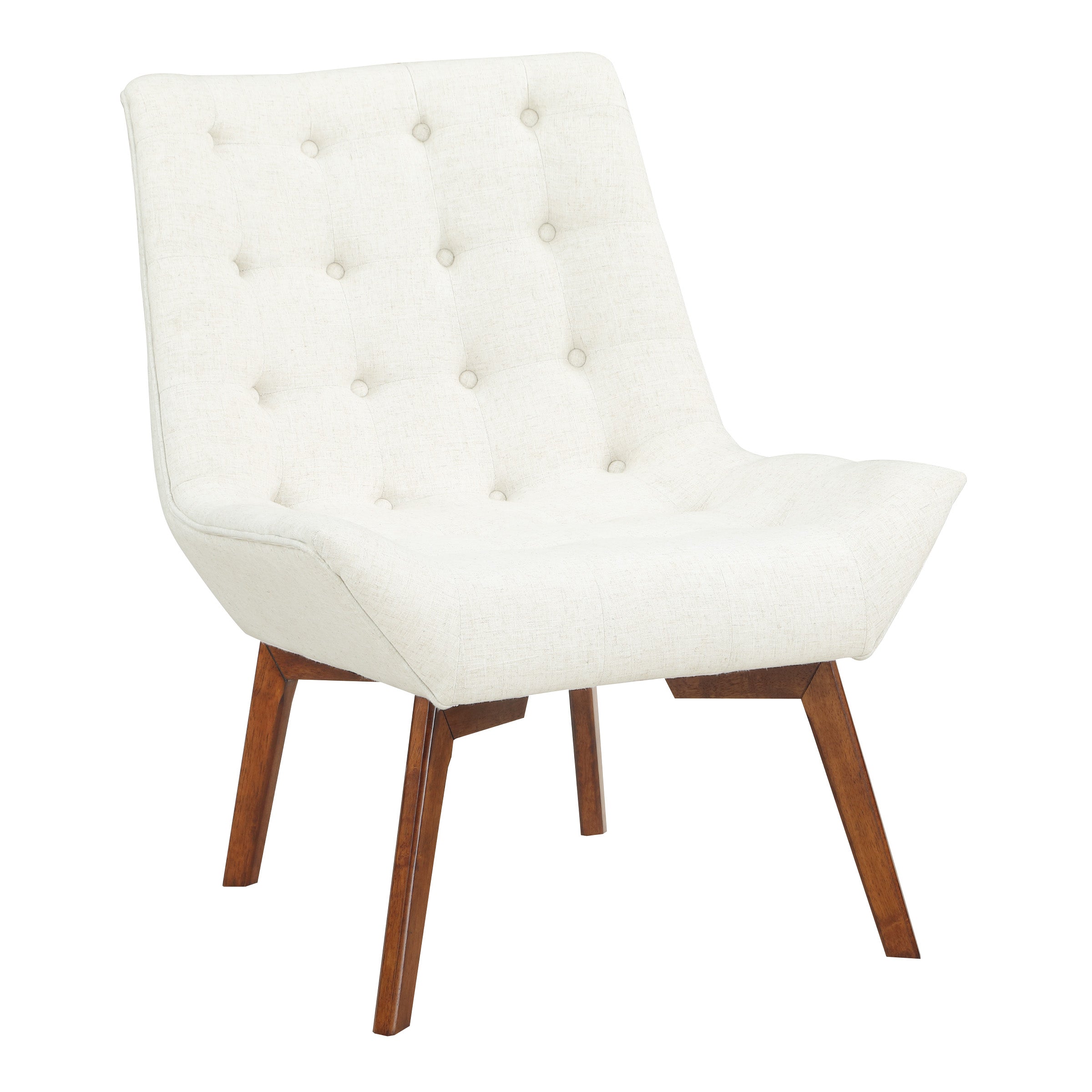 Shelly Tufted Chair - Linen