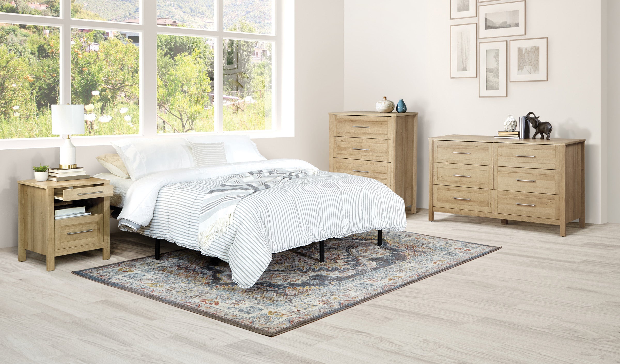 Stonebrook 3 Piece Bedroom Set - Canyon Oak