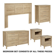 Stonebrook 5 Piece Bedroom Set - Canyon Oak