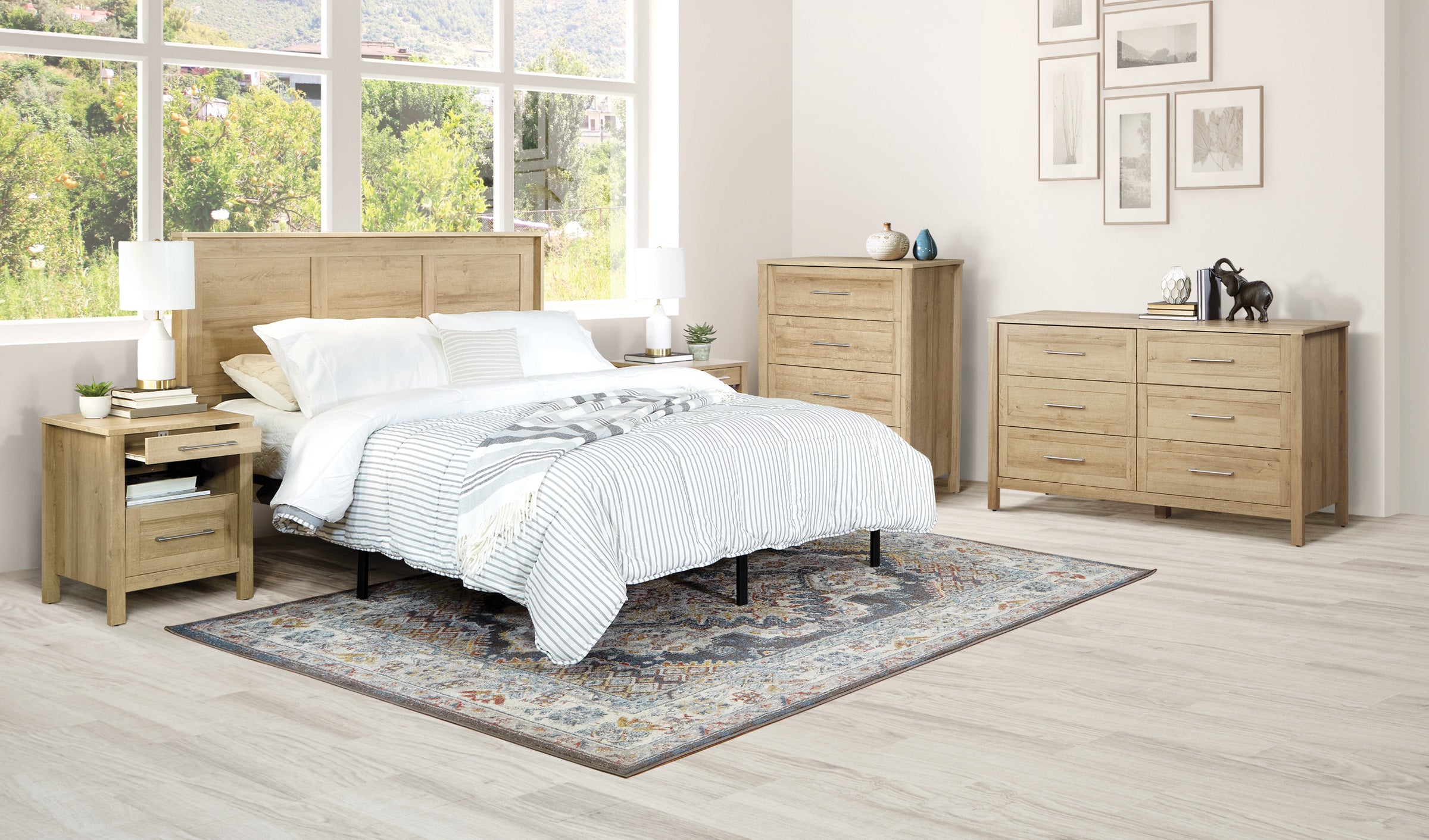 Stonebrook 5 Piece Bedroom Set - Canyon Oak