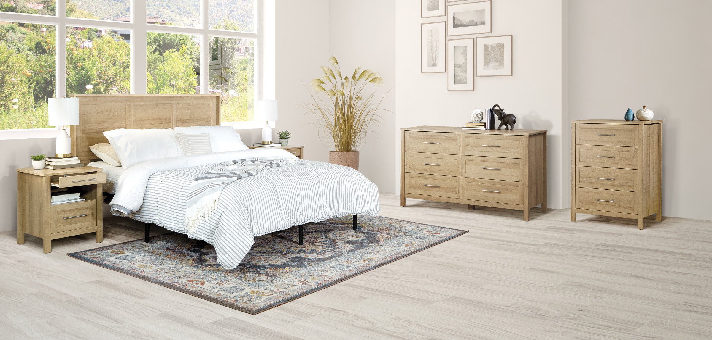 Stonebrook 5 Piece Bedroom Set - Canyon Oak