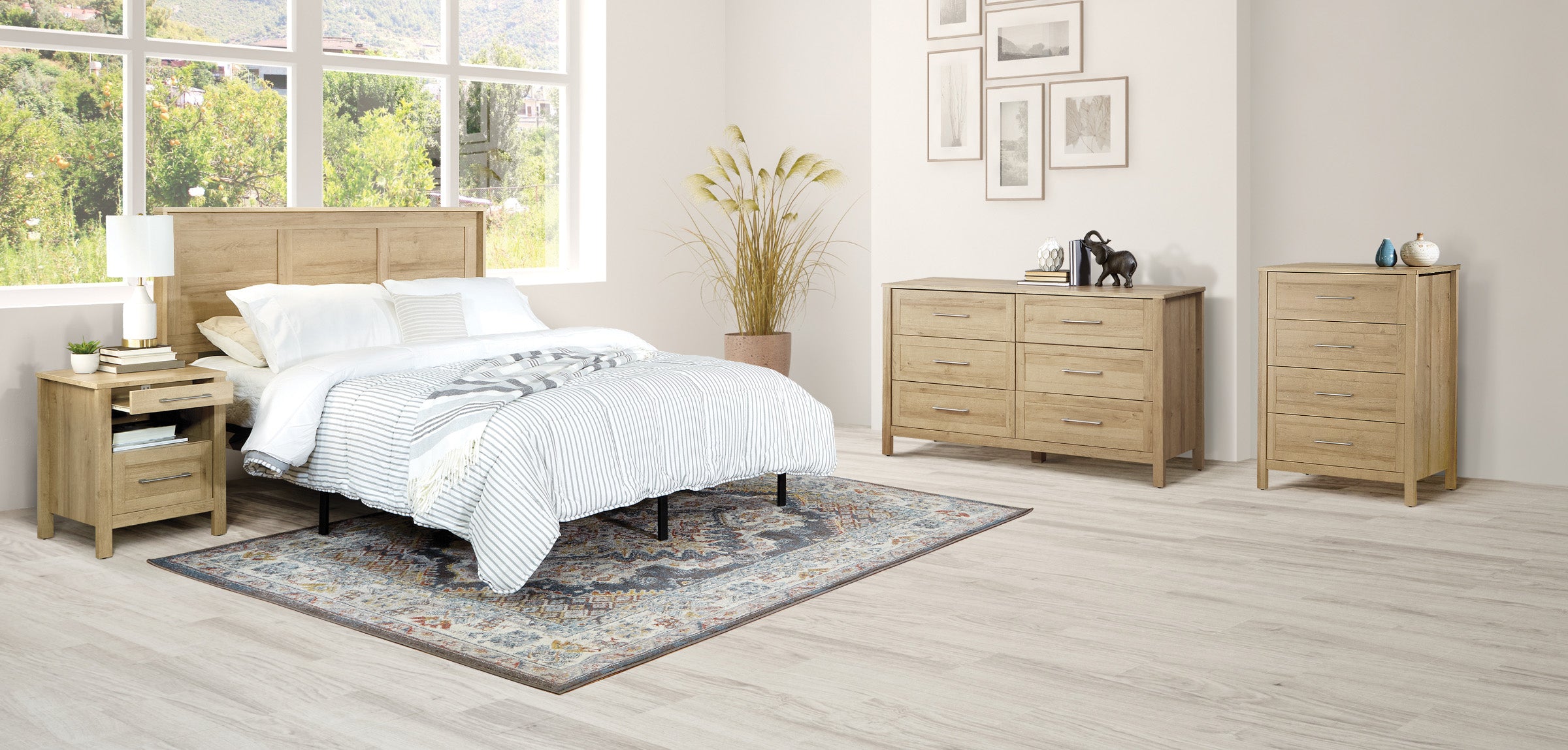 Stonebrook 4 Piece Bedroom Set - Canyon Oak