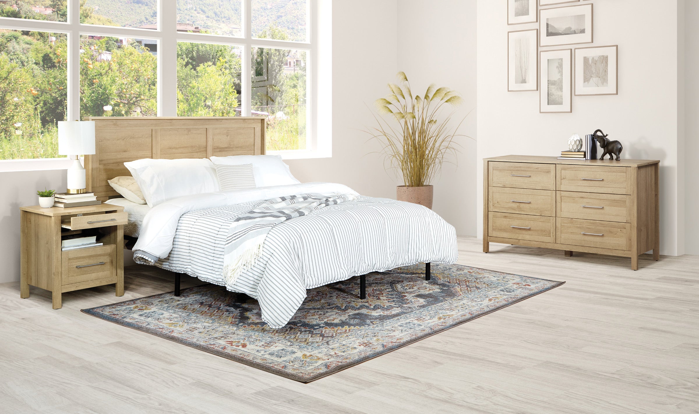 Stonebrook 3 Piece Bedroom Set - Canyon Oak