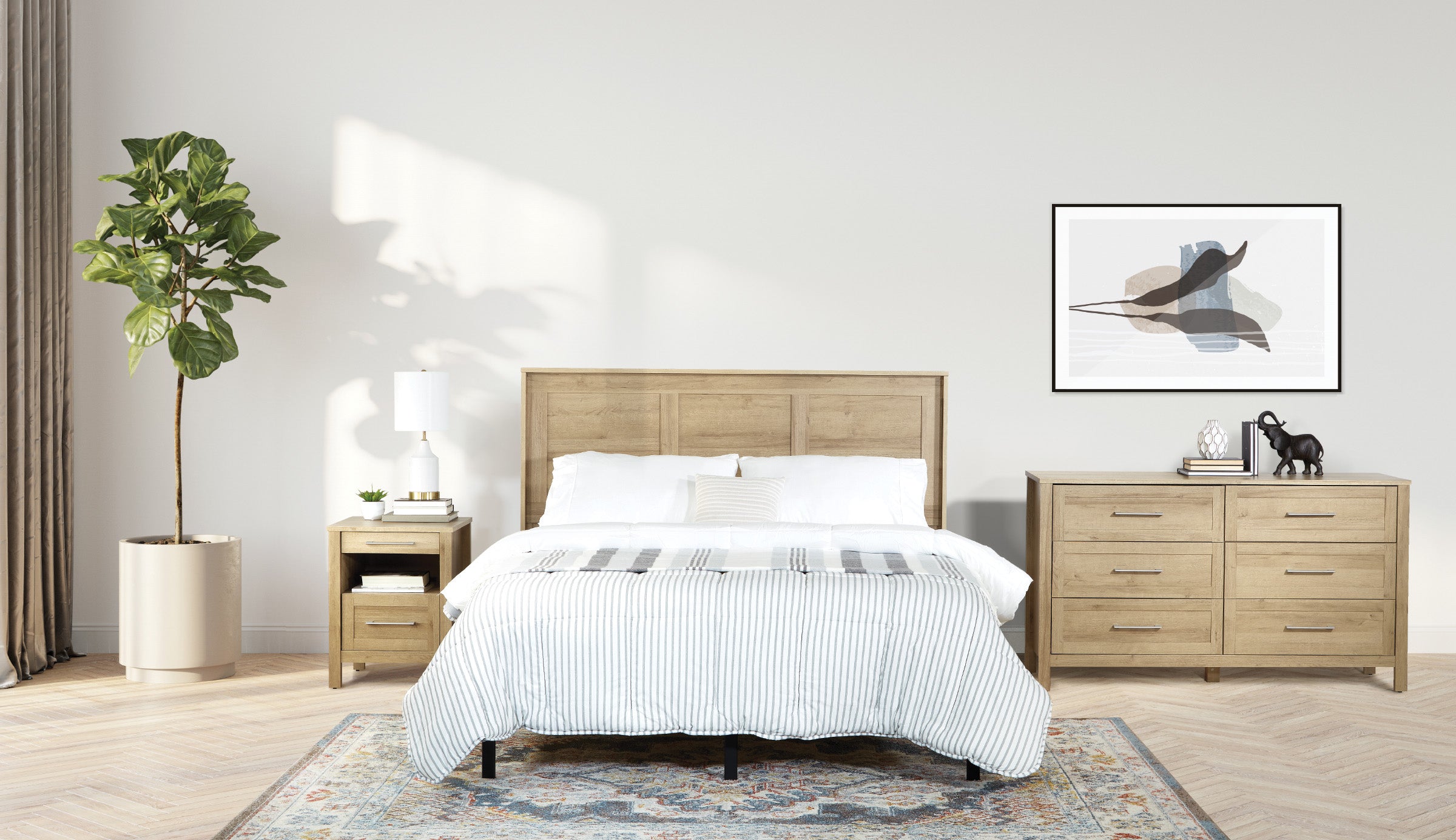Stonebrook 3 Piece Bedroom Set - Canyon Oak