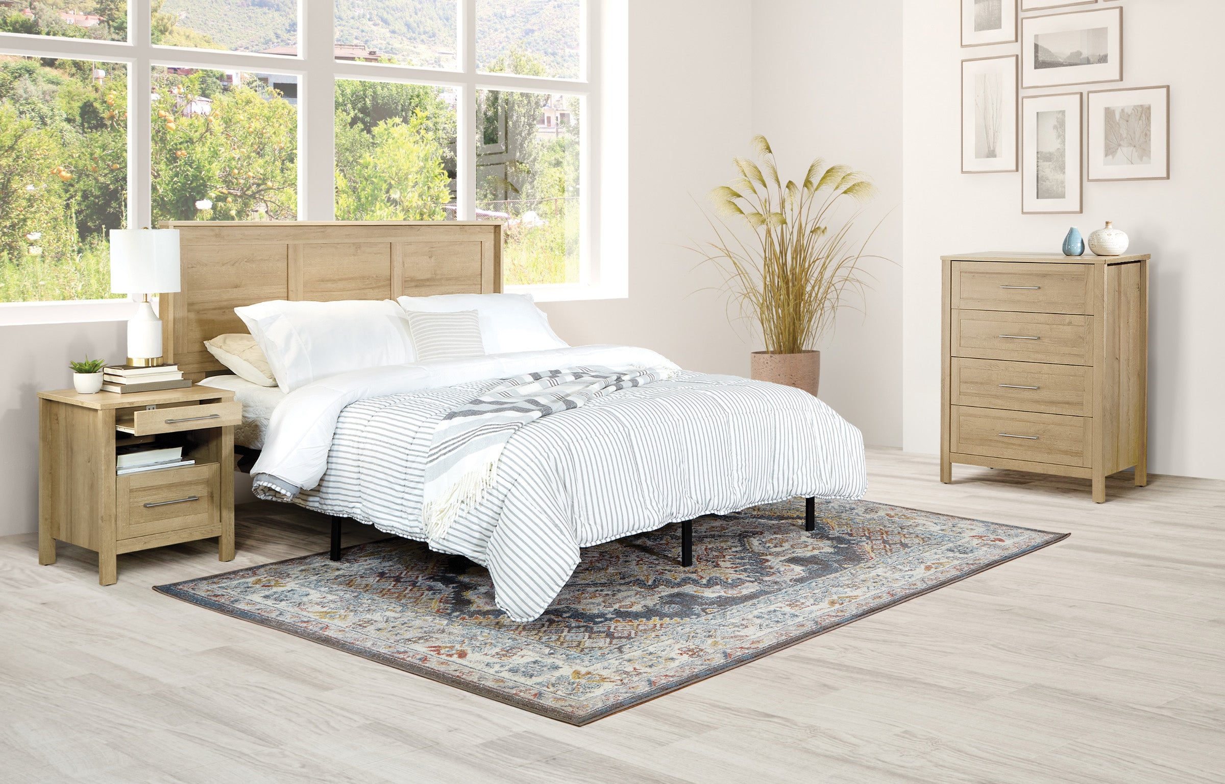 Stonebrook 3 Piece Bedroom Set - Canyon Oak