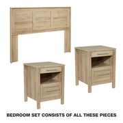Stonebrook 3 Piece Bedroom Set - Canyon Oak