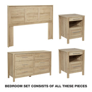 Stonebrook 4 Piece Bedroom Set - Canyon Oak