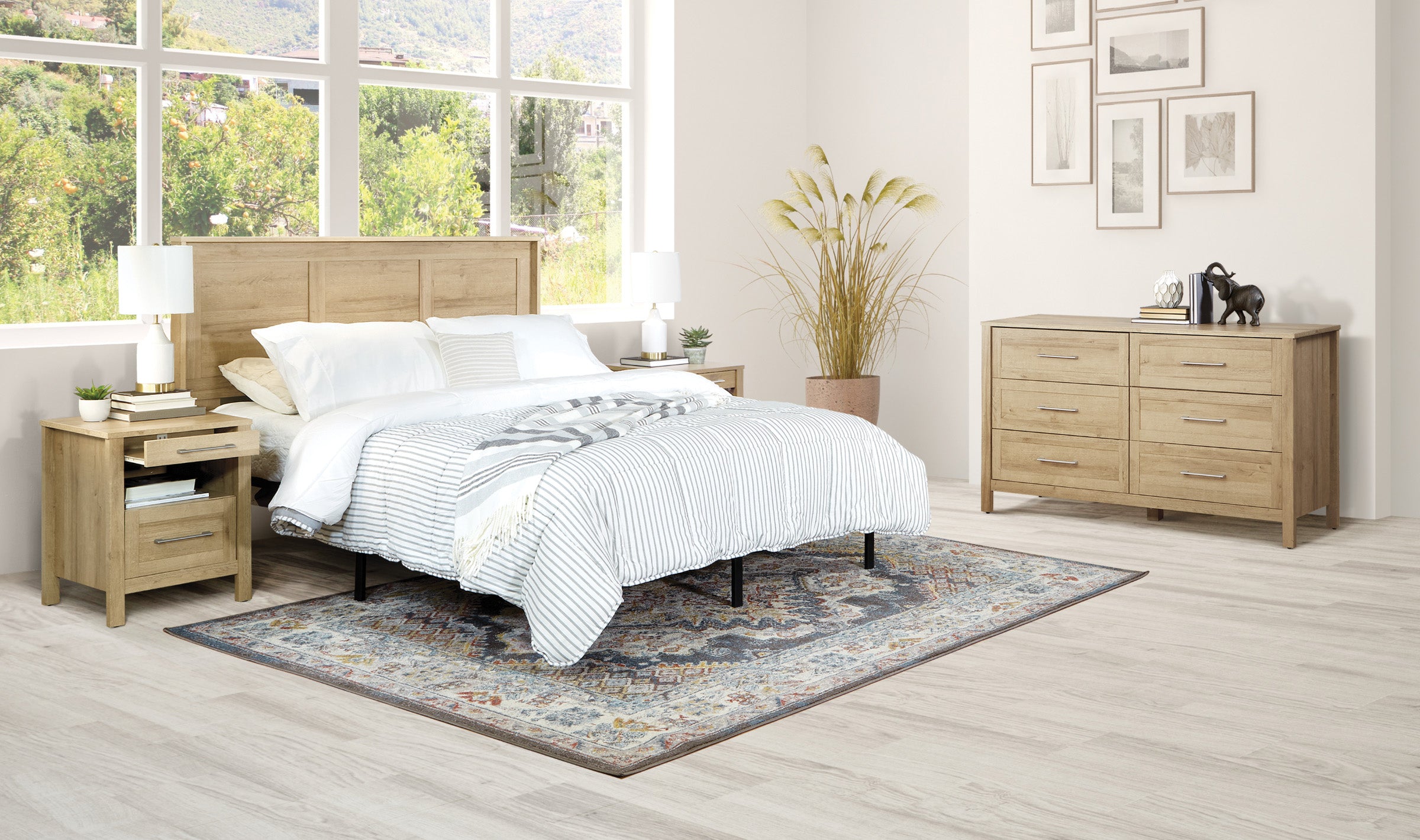 Stonebrook 4 Piece Bedroom Set - Canyon Oak