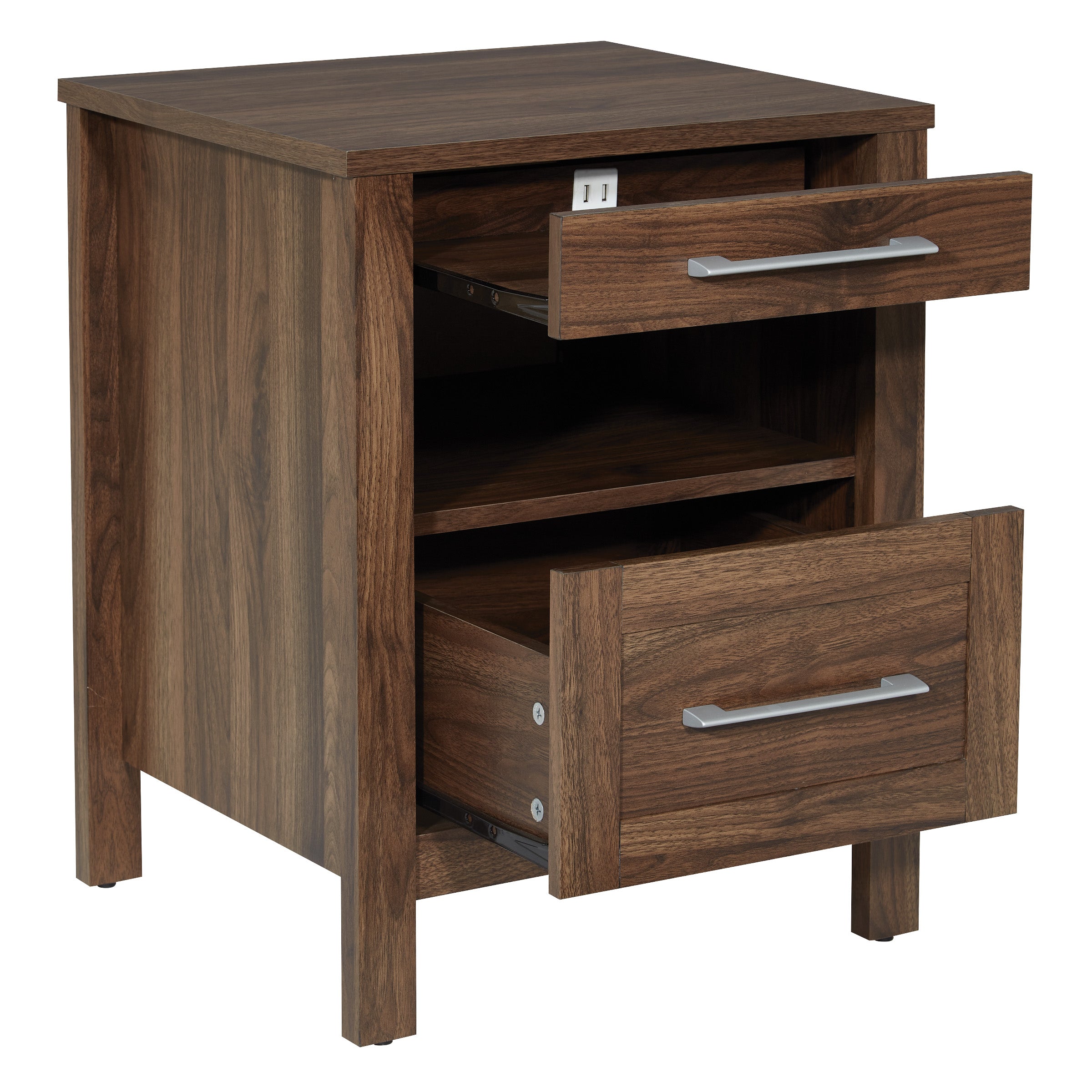 Stonebrook Nightstand - Classic Walnut