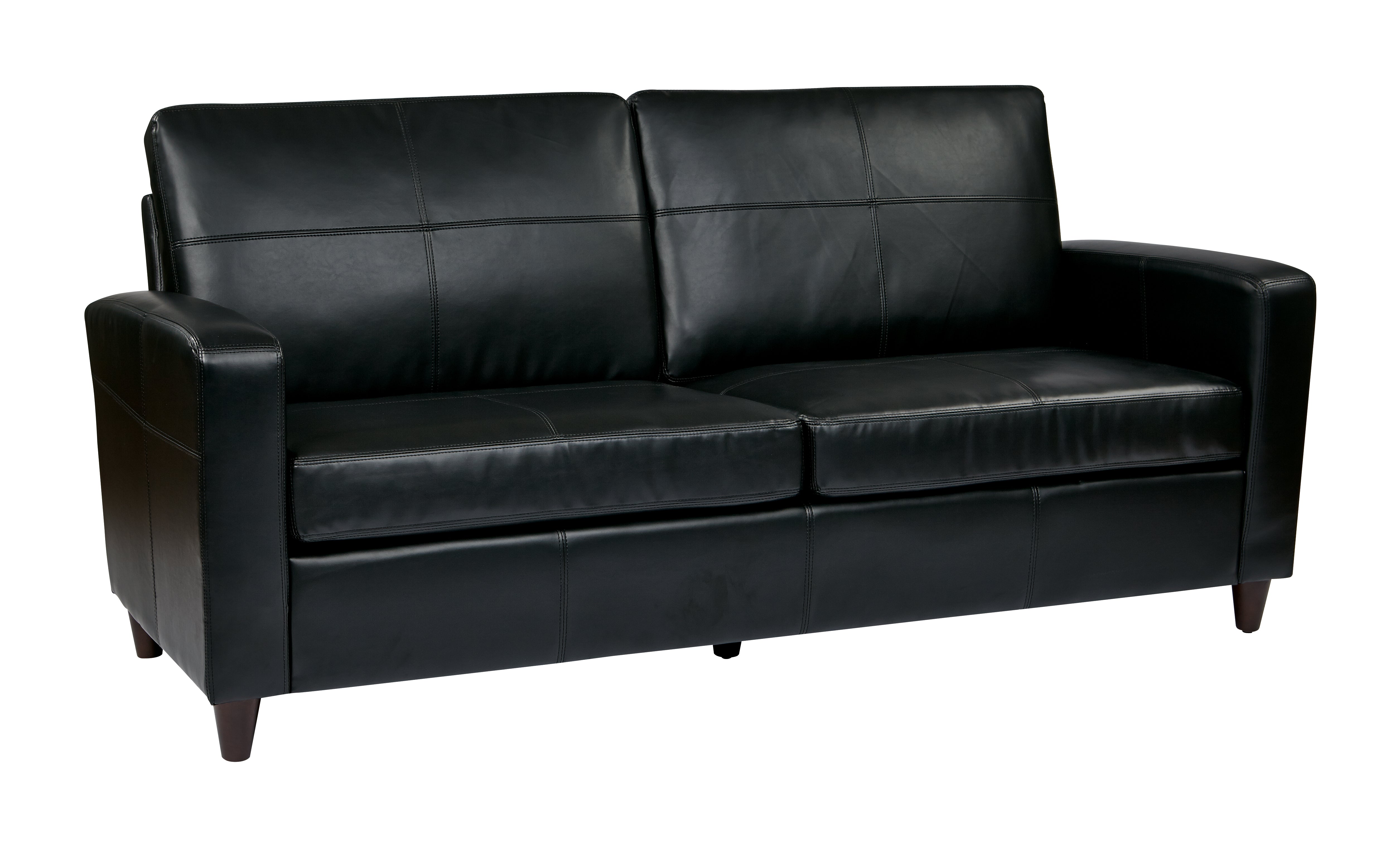 Sofa With Espresso Finish Legs - Espresso