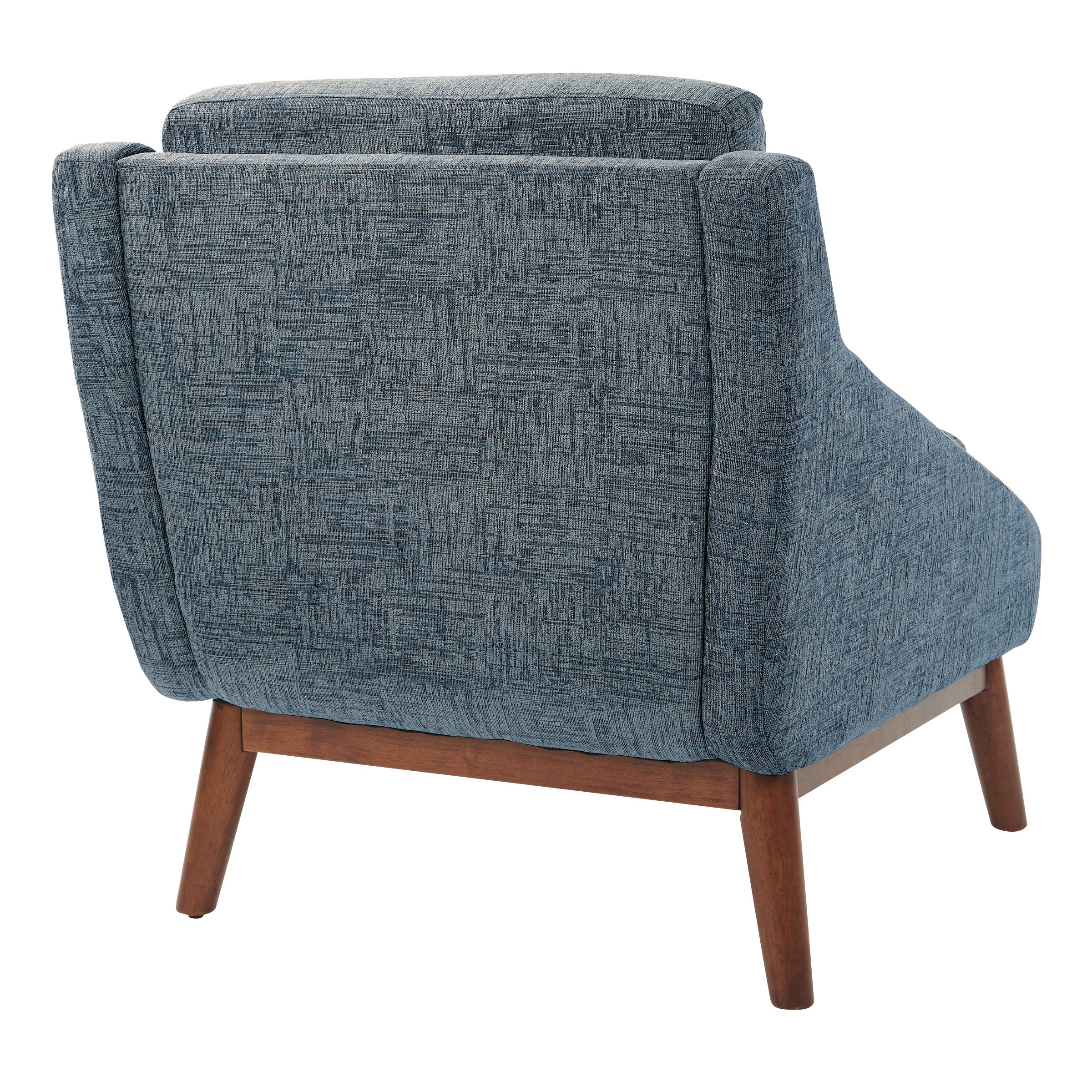 Mid-Century Club Chair - Navy
