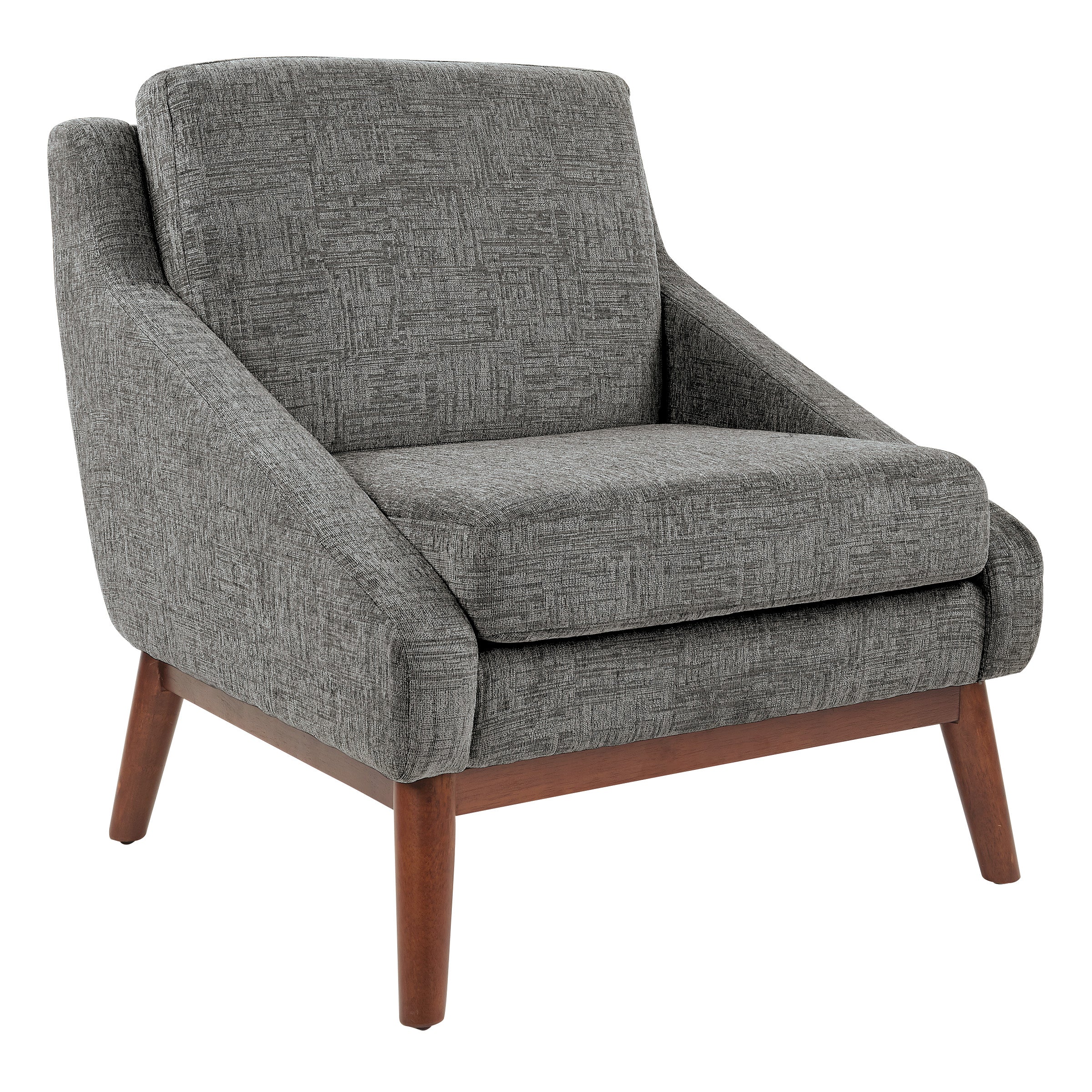 Mid-Century Club Chair - Charcoal